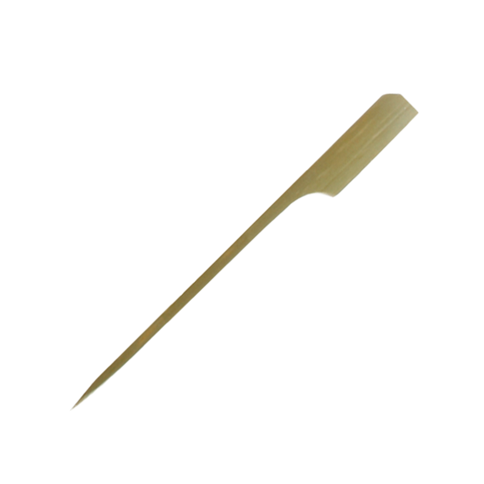 Spieße Bambus 12 cm | Schwert einseitig spitz