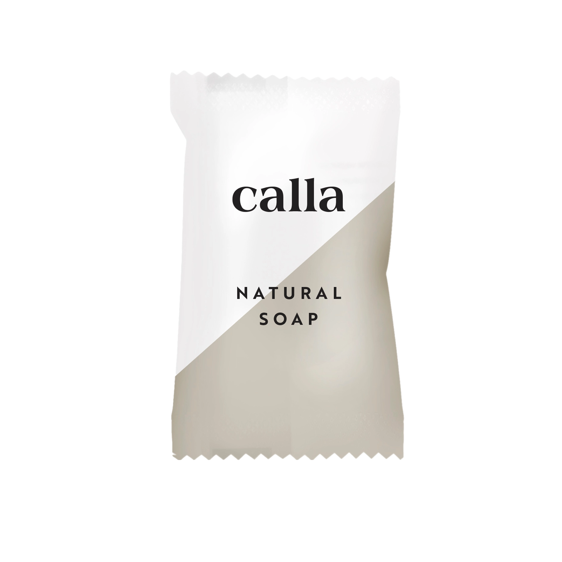 Hotelseife | Calla22 pflanzliche Seife | neutraler Duft Flowpack | 8 g