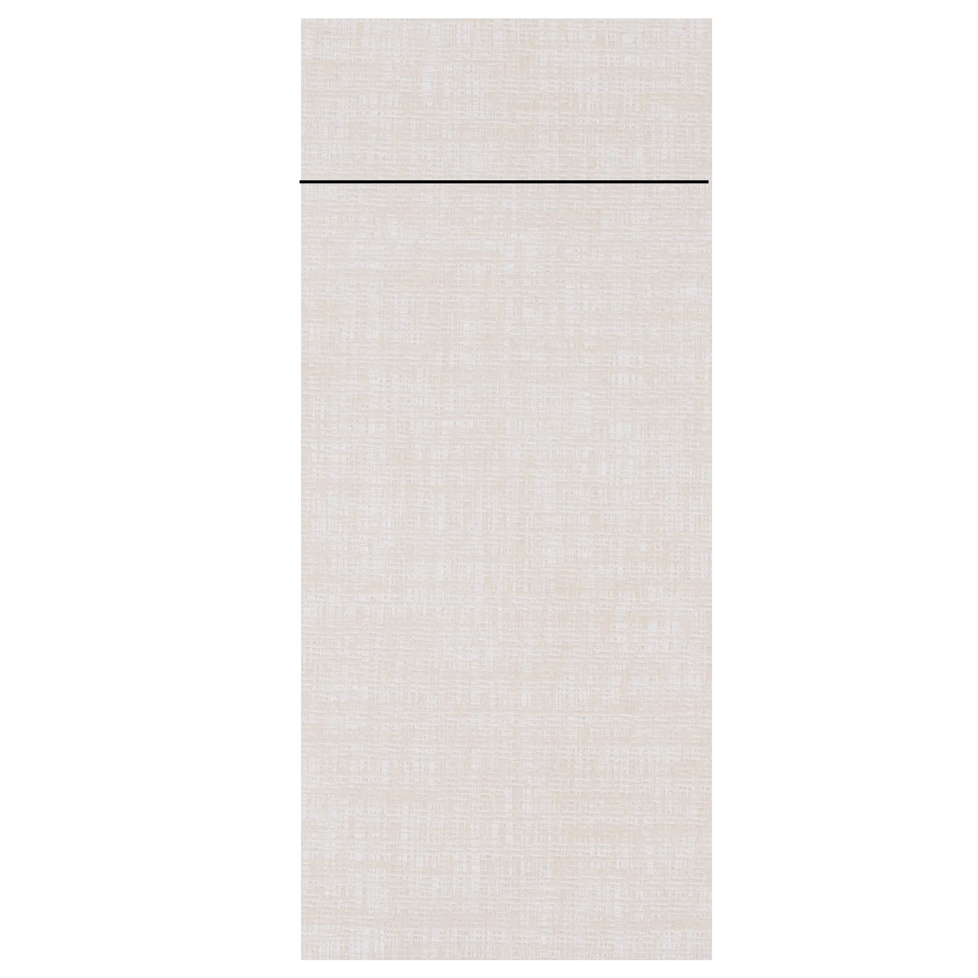 Besteckserviette Tasca | Valtellina Airlaid | Elfenbein 40x32 cm