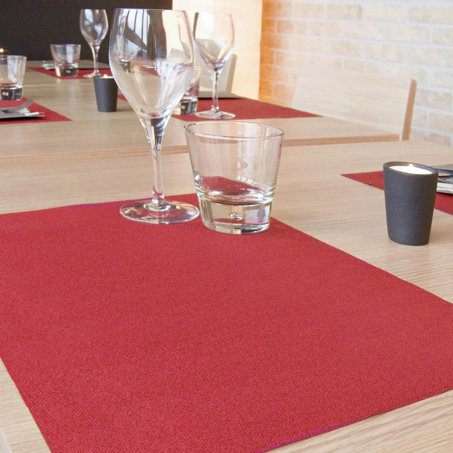 Tovaglietta Airlaid | rosso 30x40 cm 