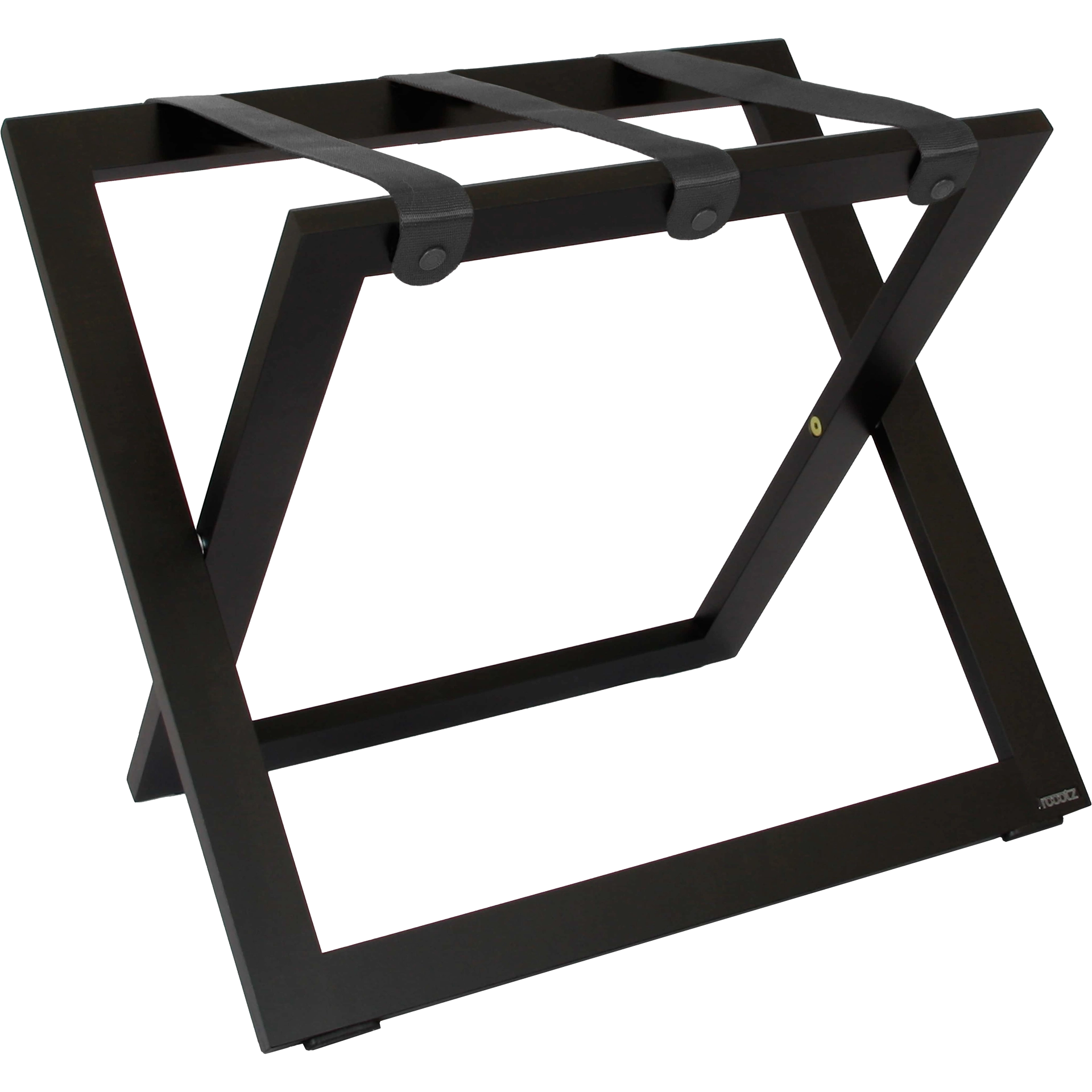 Kofferablage Compact Holz Buche schwarz 57,5x39x h 46,5 cm