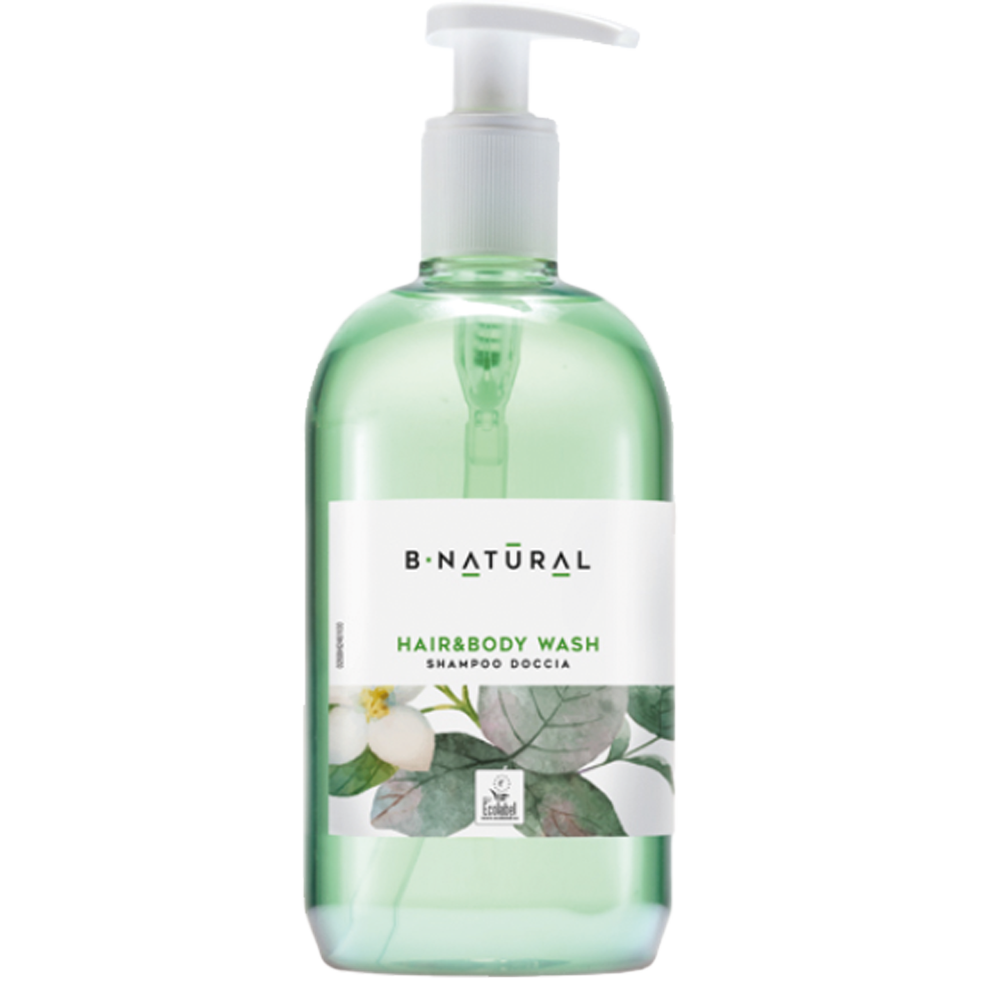 Badeduschgel/Shampoo | B-Natural New Ecolabel Bergamotto-Zitrone