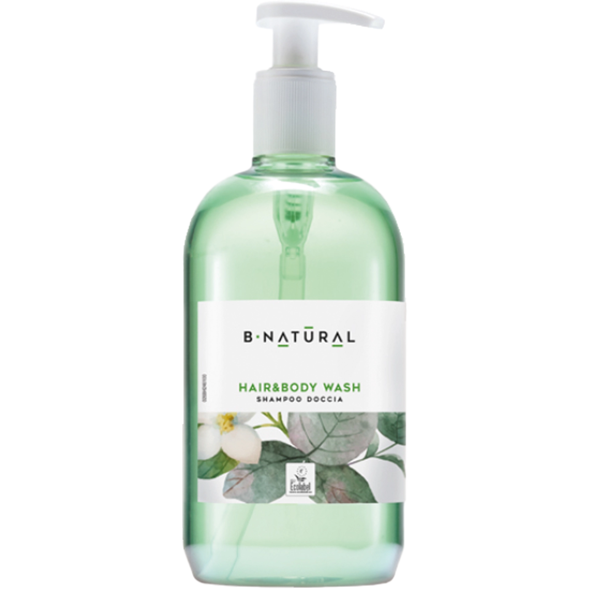 Badeduschgel/Shampoo | B-Natural New Ecolabel Bergamotto-Zitrone