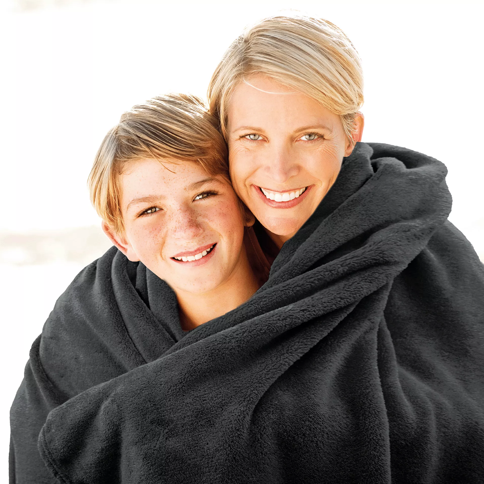 Decke Memphis 280gr/m² 150x200 schwarz