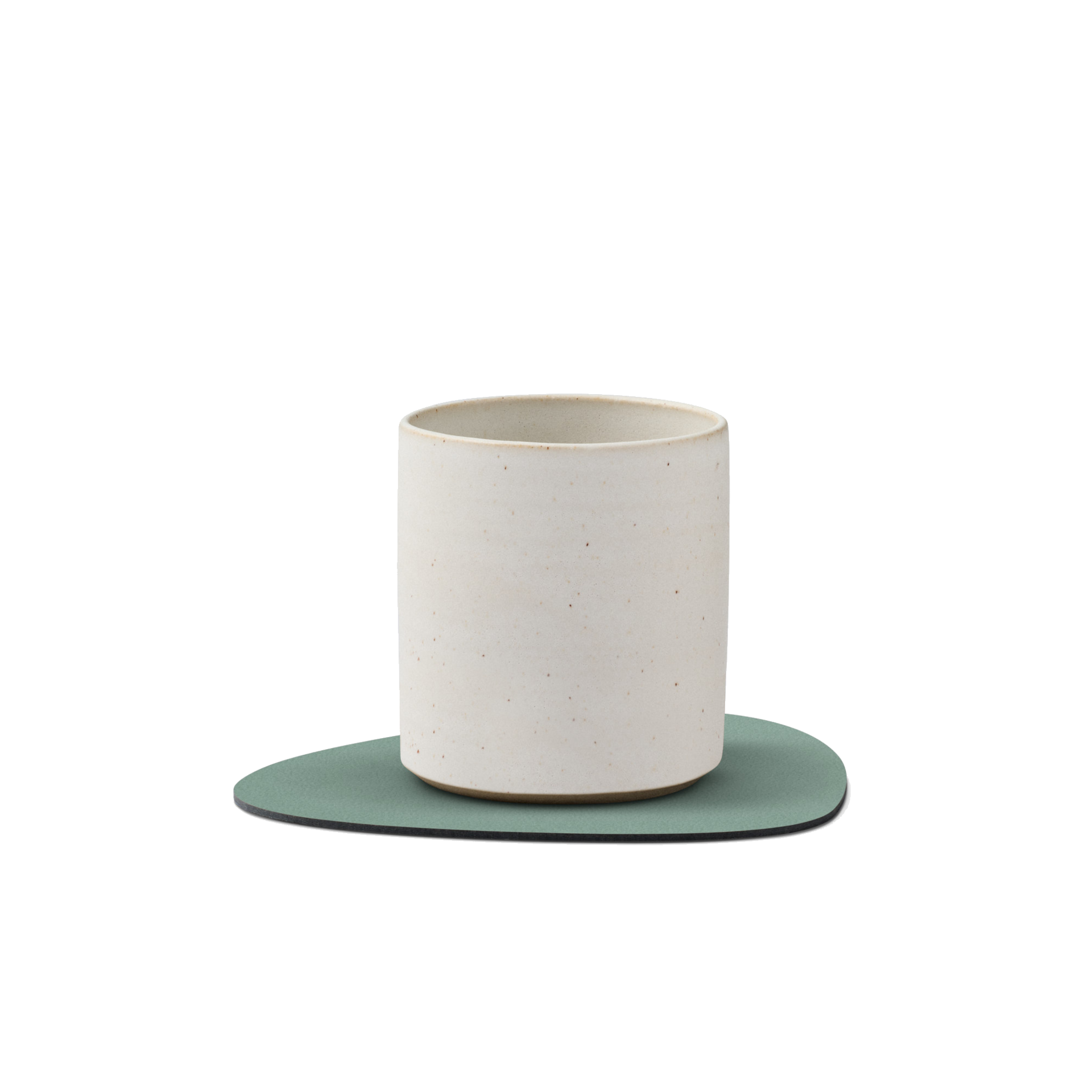 Untersetzer Nupo Curve Farbe pastellgrün 11x13 cm | 1,6 mm