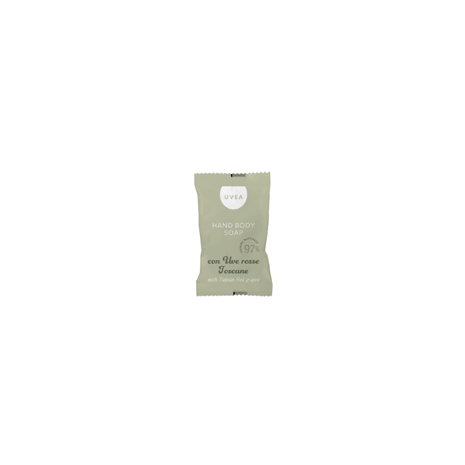 Sapone | Uvea vegetale | fragranza all´uva flowpack | 8 g