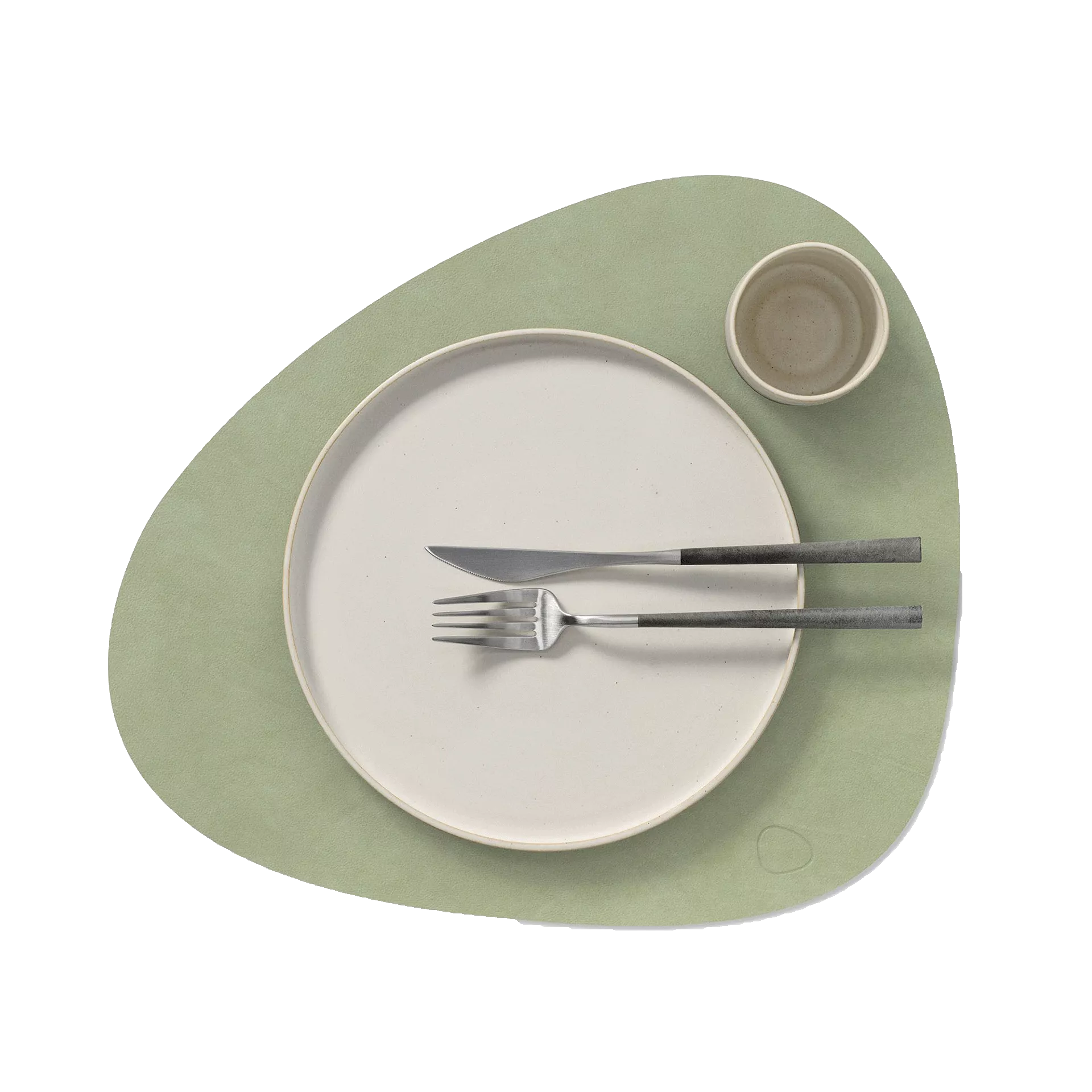 Tischset Nupo Curve Farbe olivgrün 37x44 cm | 1,6 mm