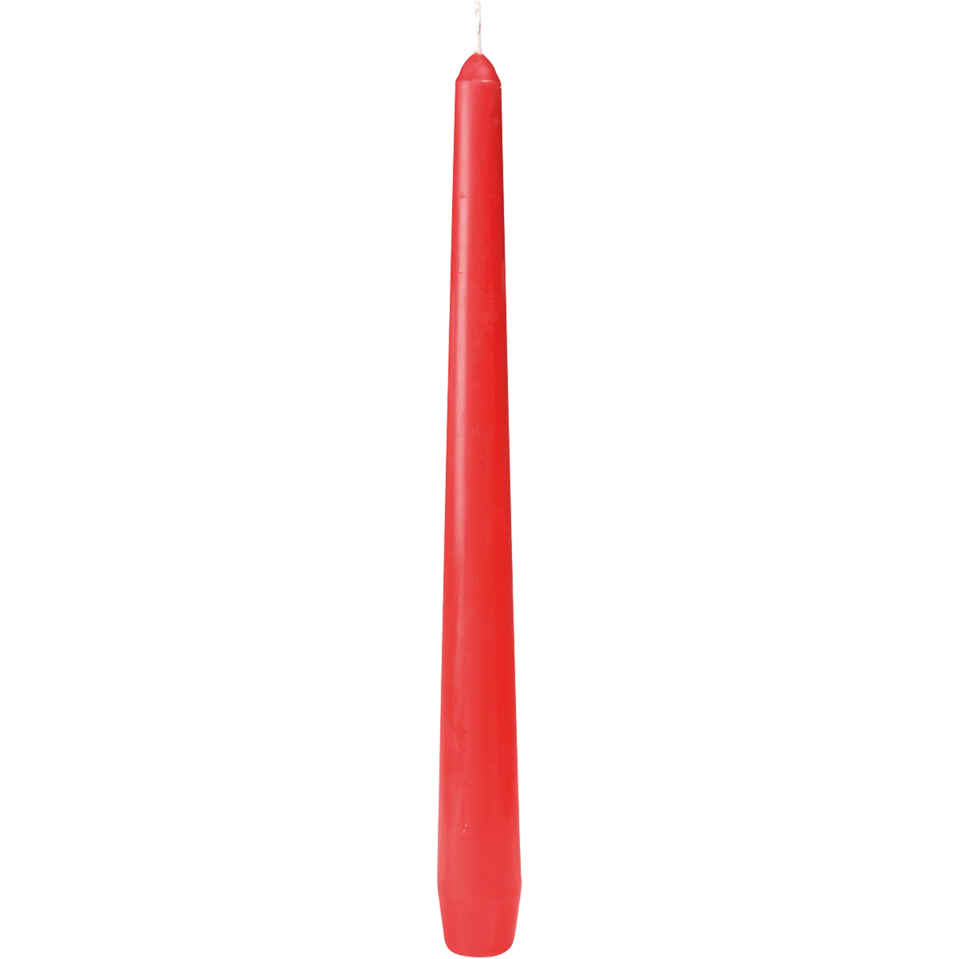 Spitzkerze | Basic rot h 25 cm | Ø 2,2 cm