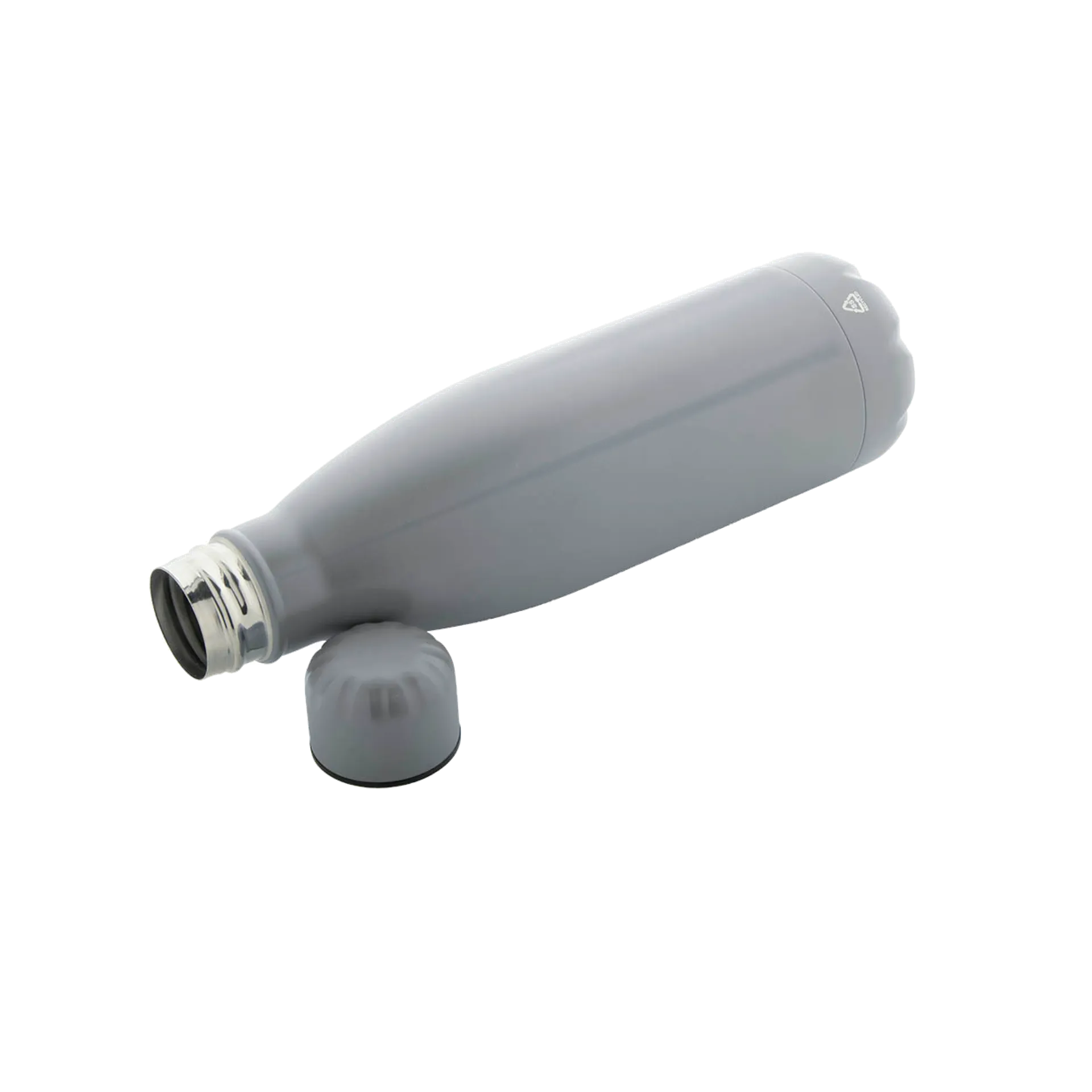 Trinkflasche | Refill recyceltes Edelstahl | silber 790 ml