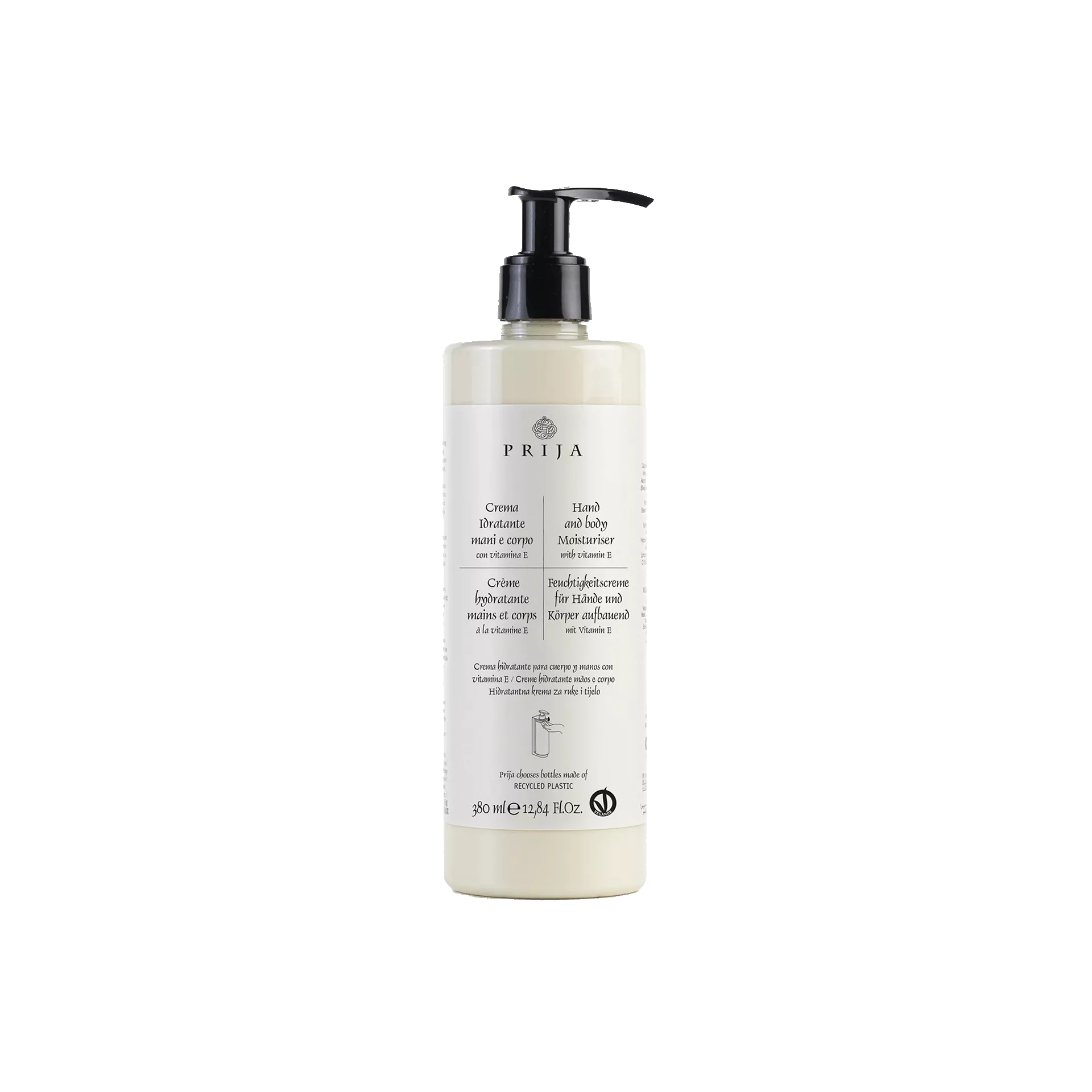 Hand &Bodylotion | Prija Vitamin E  Flacon | 380 ml