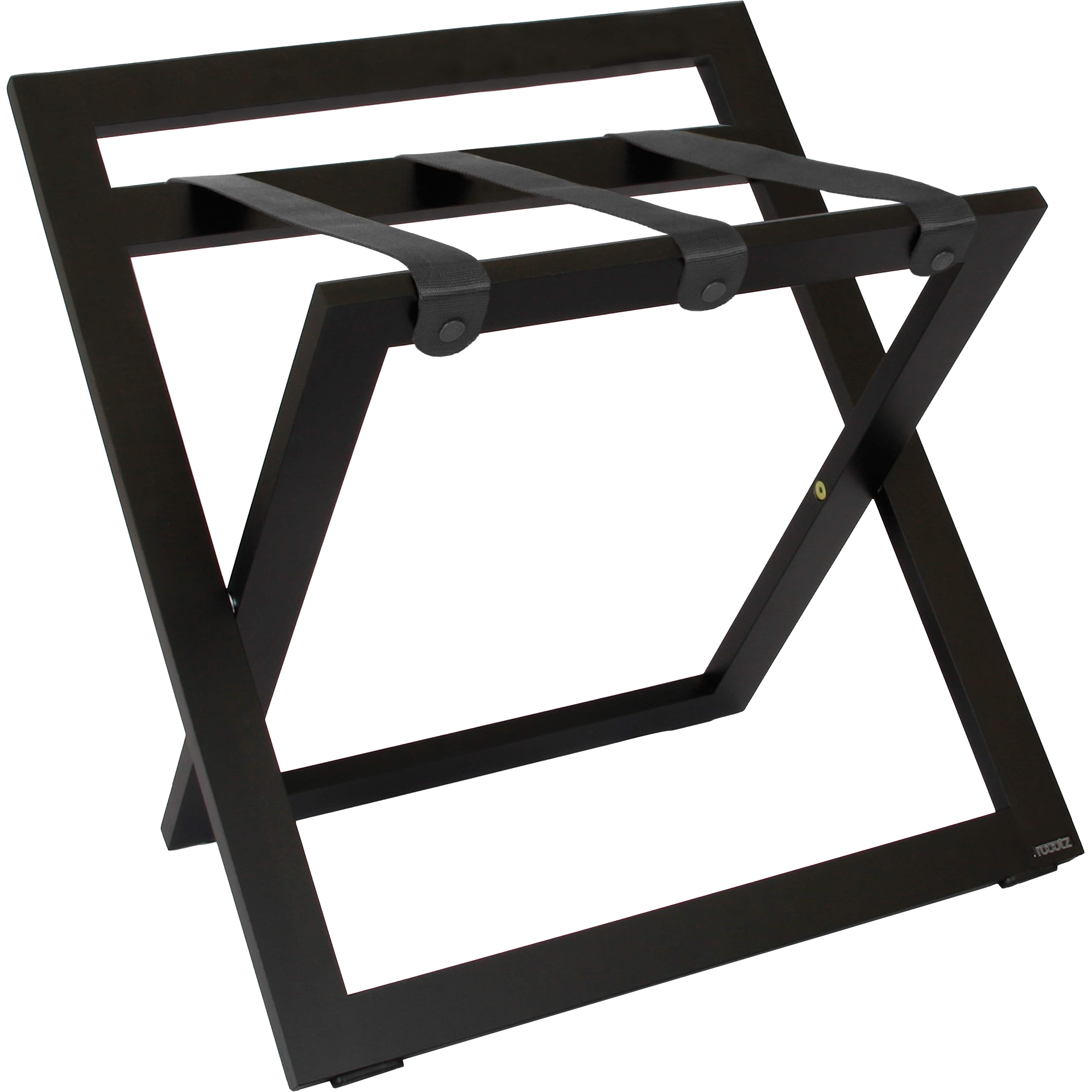 Kofferablage Compact Holz Buche schwarz 57,5x45x h 56 cm