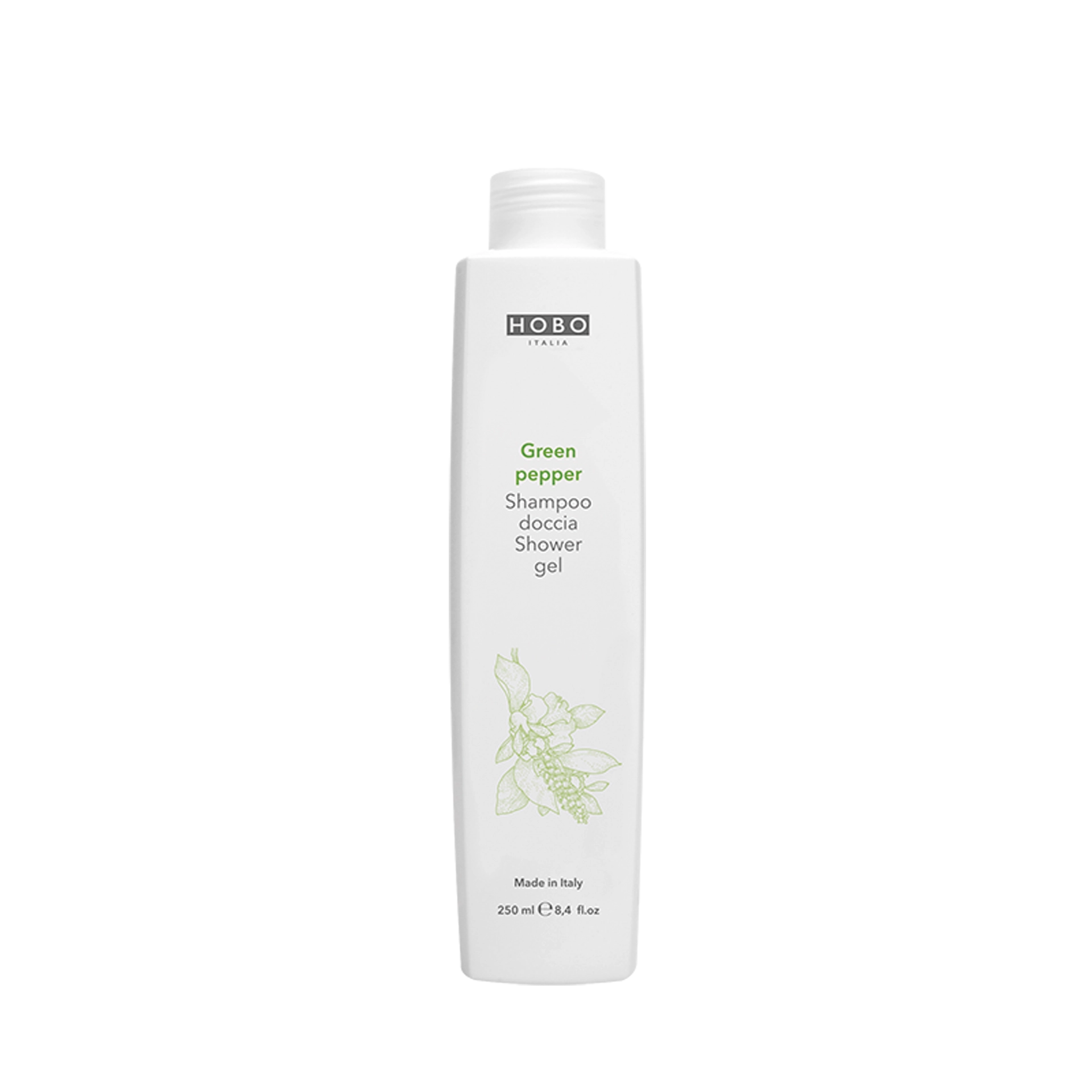 Badeduschgel/Shampoo | Hobo Green Pepper Flacon | 250 ml 
