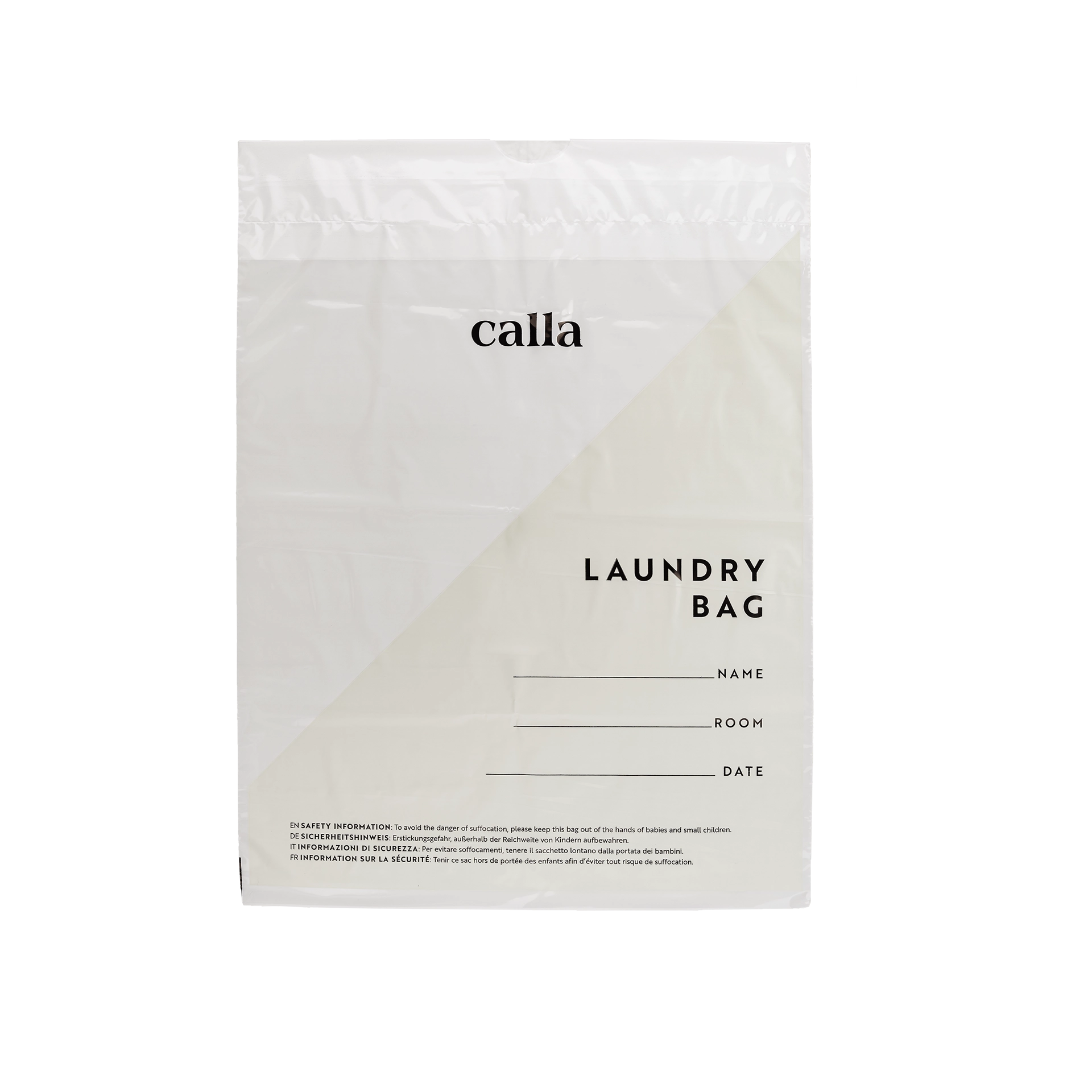 Wäschesack | Calla PVC | weiß 40x55 cm 
