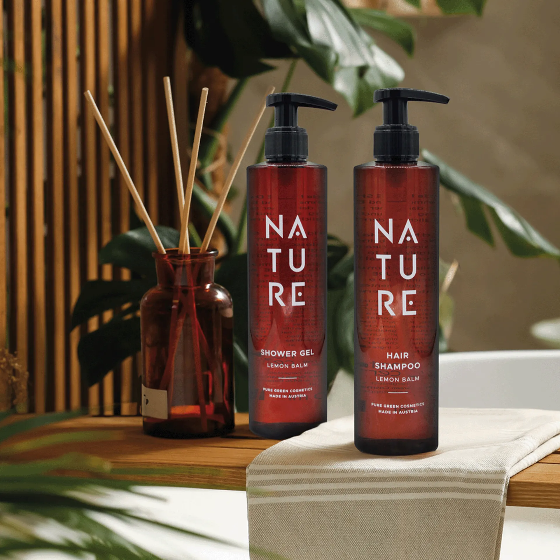 Badeduschgel | Nature Zitronenmelisse Flacon | 300 ml