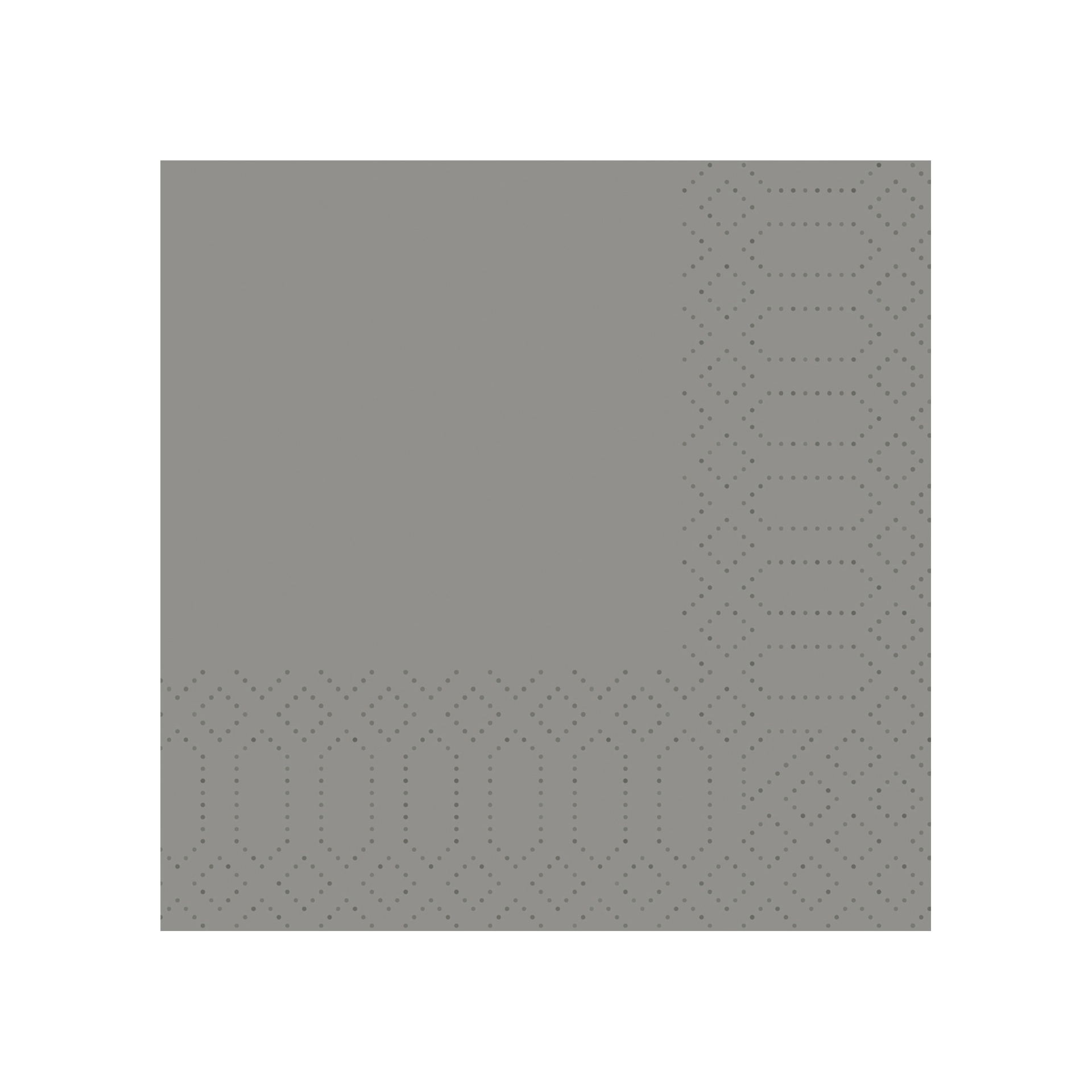 Serviette Zellstoff 3lg. | granite grau 24x24 cm  