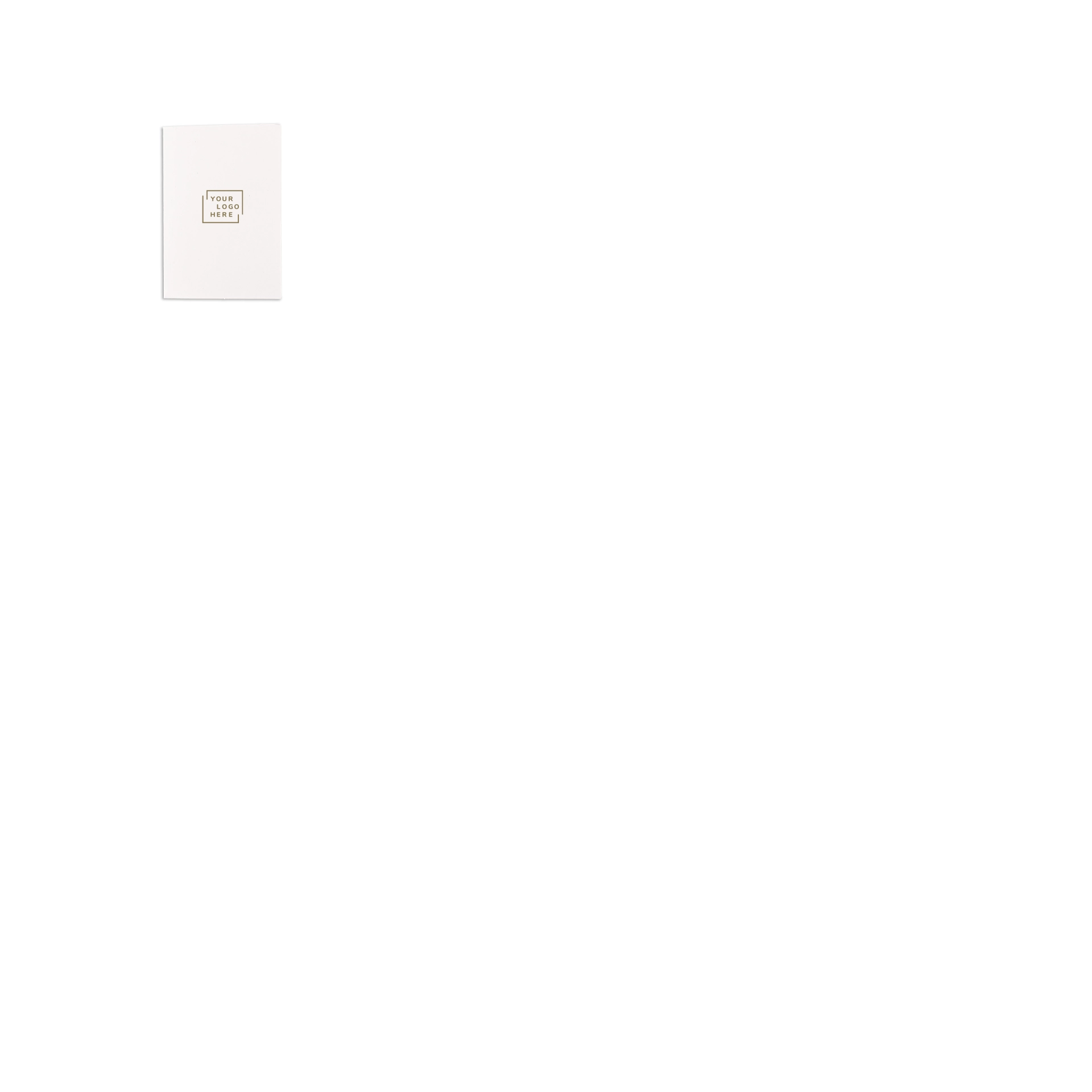 Schlüsseletuikarte | D3 Papier Freelife Wellum white 7,5x10 cm | 260 g/m²  