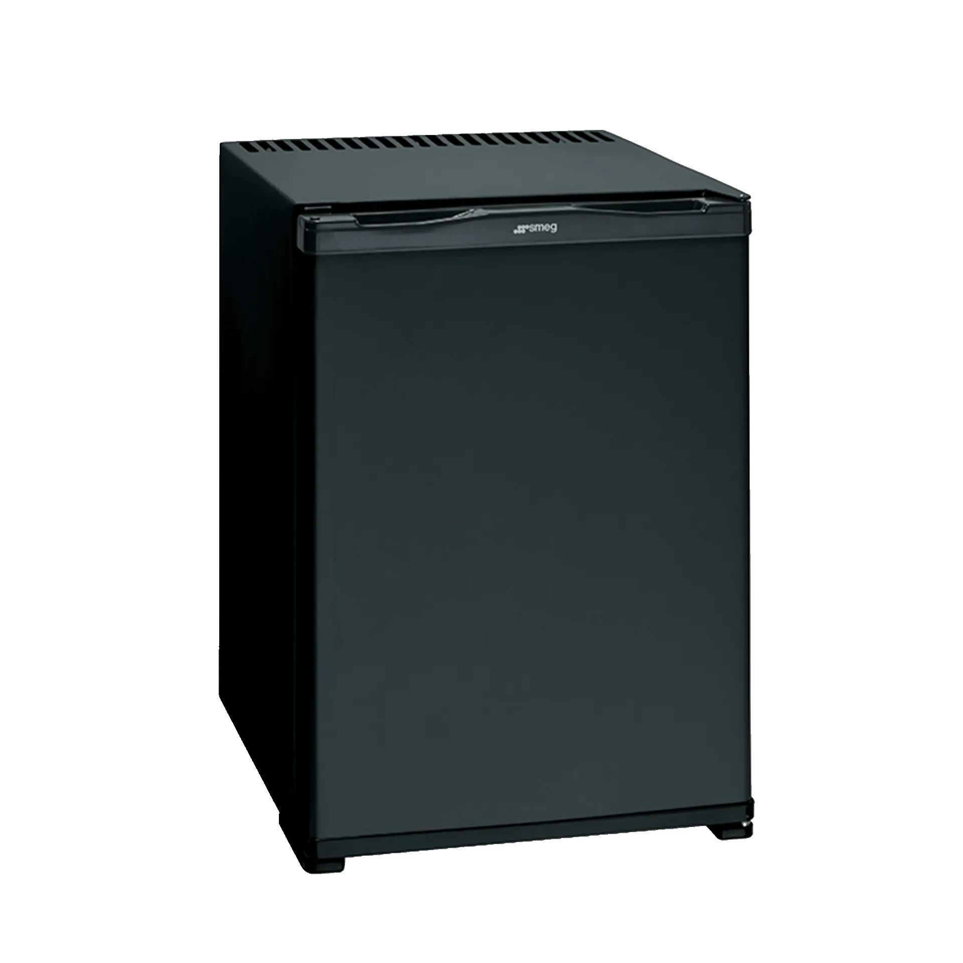 Minibar | Smeg 40 lt schwarz | Griff links