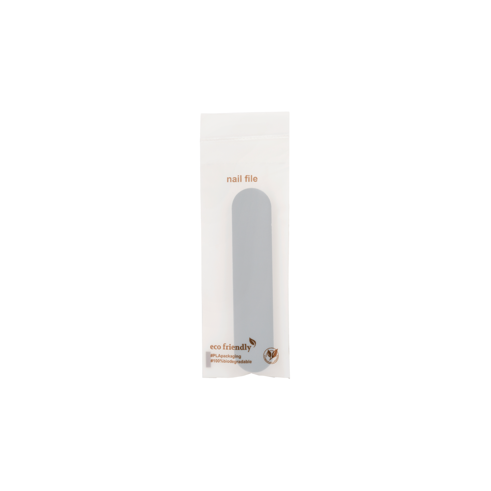 Nagelfeile 2 Funktionen 7cm Flowpack PLA 100% eco friendly   