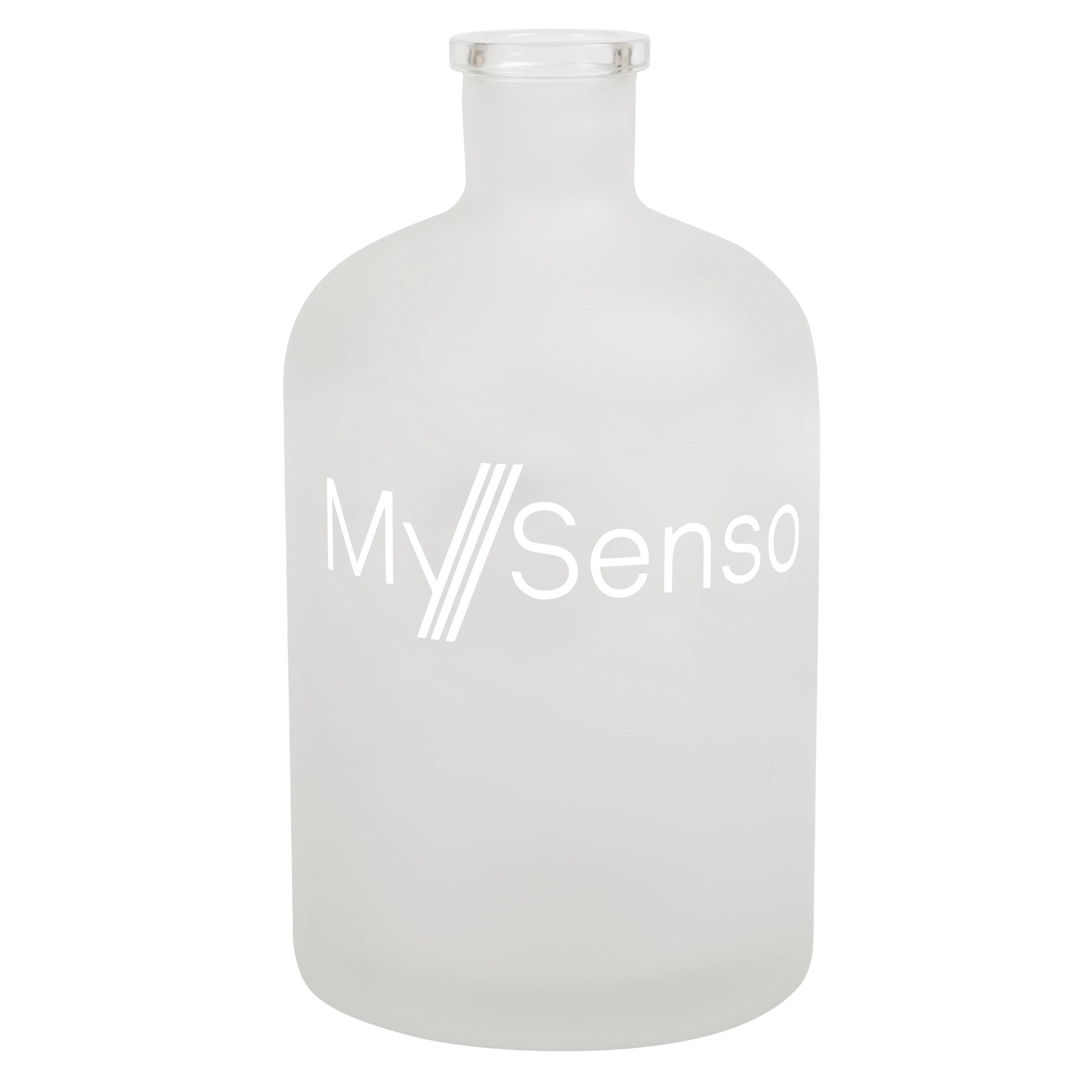 Flasche | My Senso Pisa Glas | satiniert 3 lt. | XXL