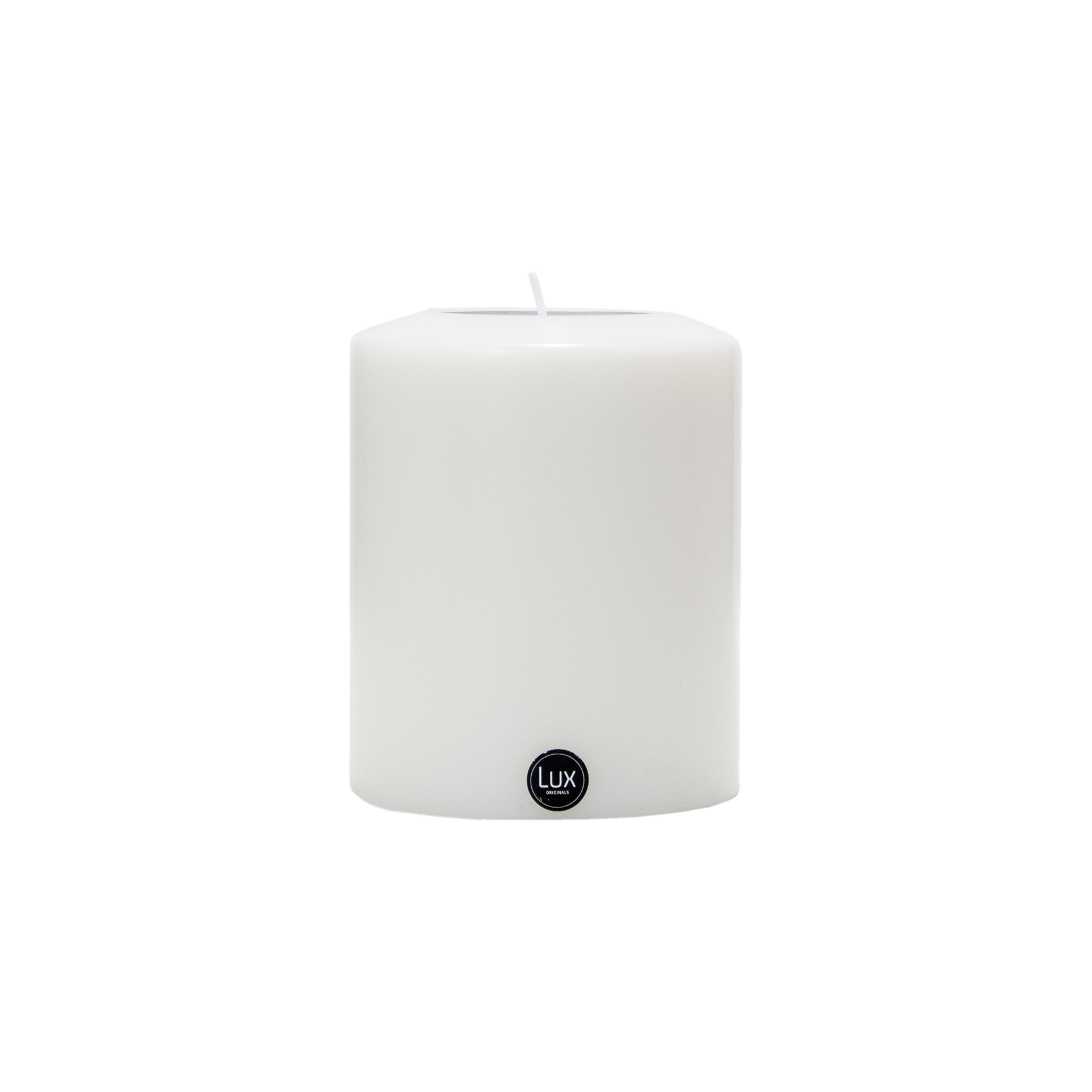 Luxury candle | Classic weiß h 120 mm | Ø 100 mm