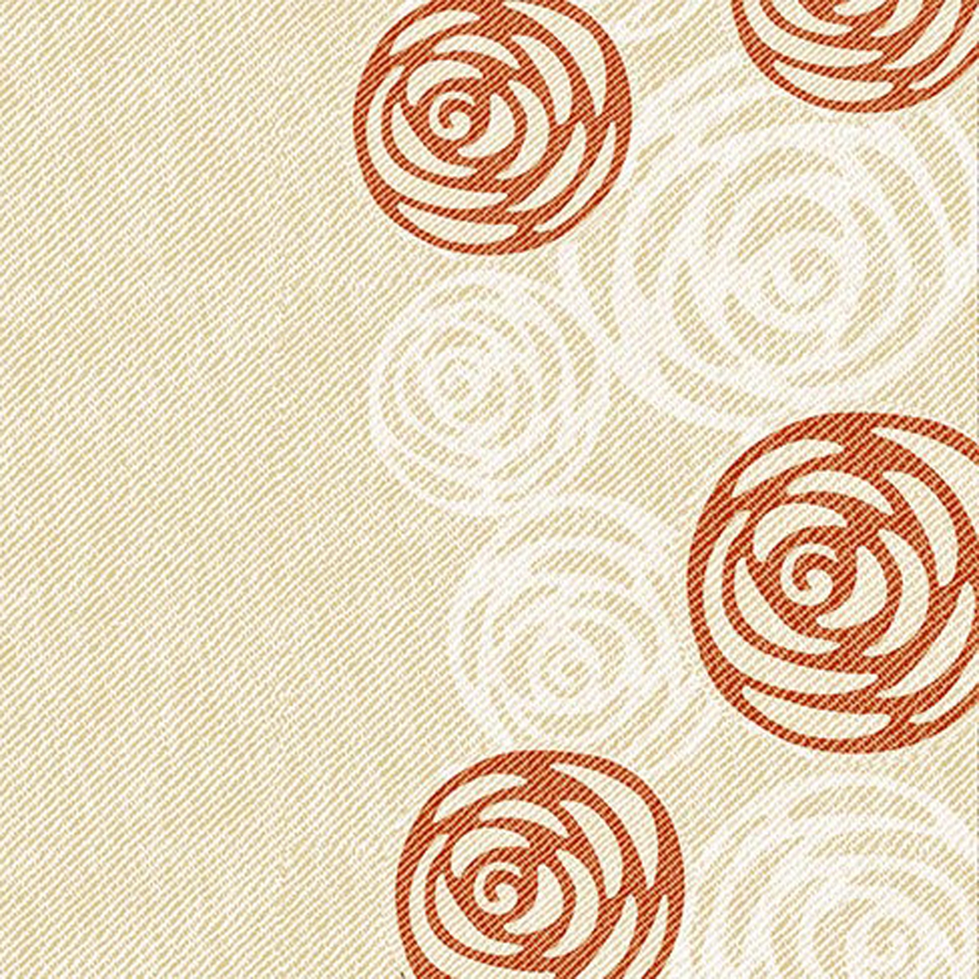 Serviette | Rosea Zellstoff 2lg. | caramel/terracotta 33x33 cm  