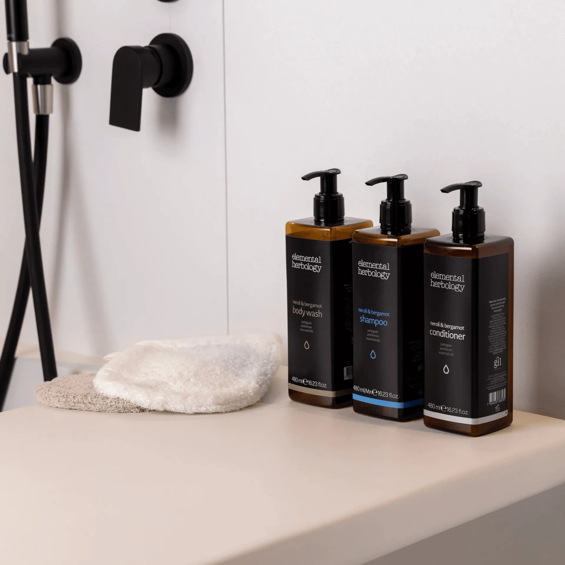 Balsamo | Elemental Herbology neroli e bergamotto flacone | 480 ml