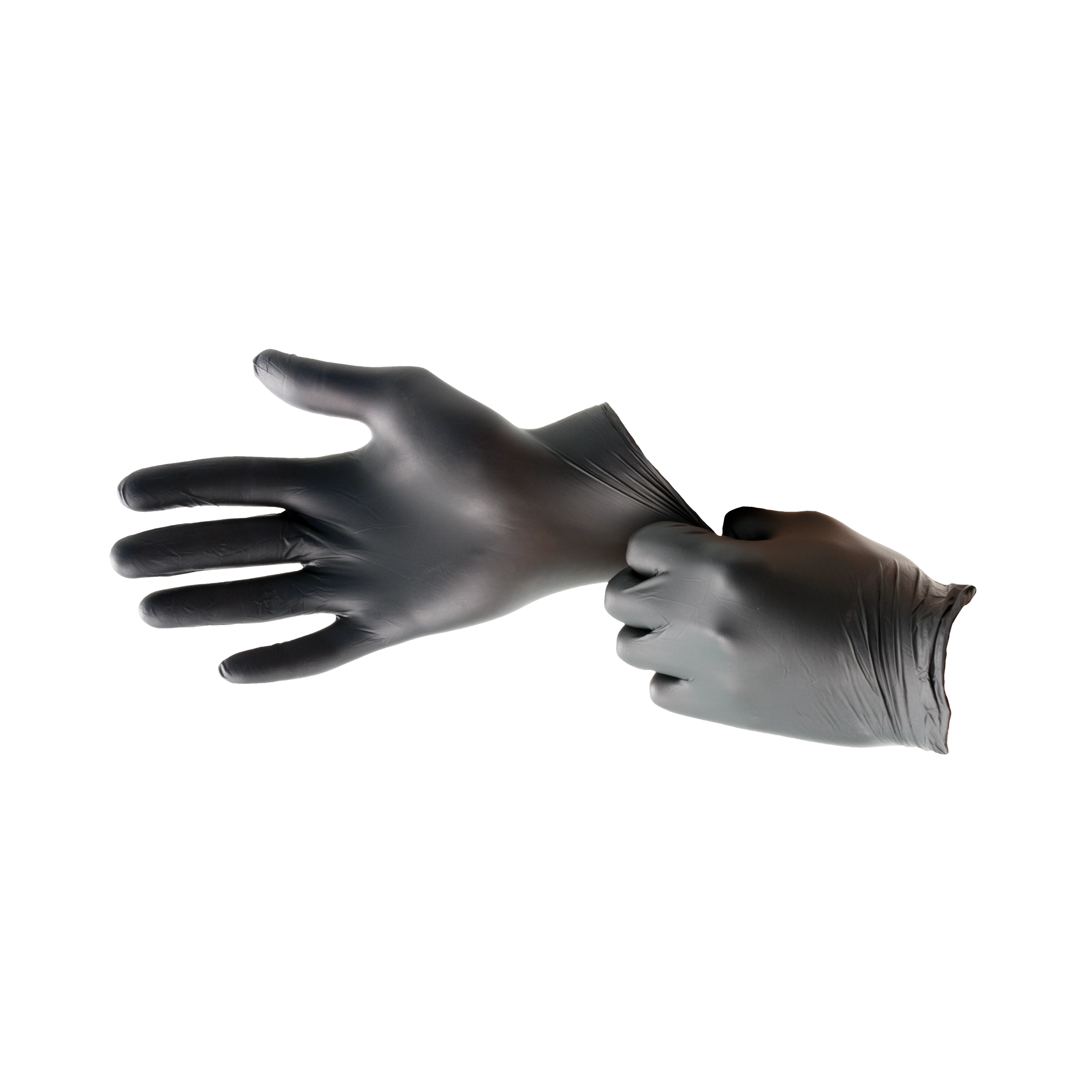 Handschuhe Nitril | schwarz puder- und allergiefrei