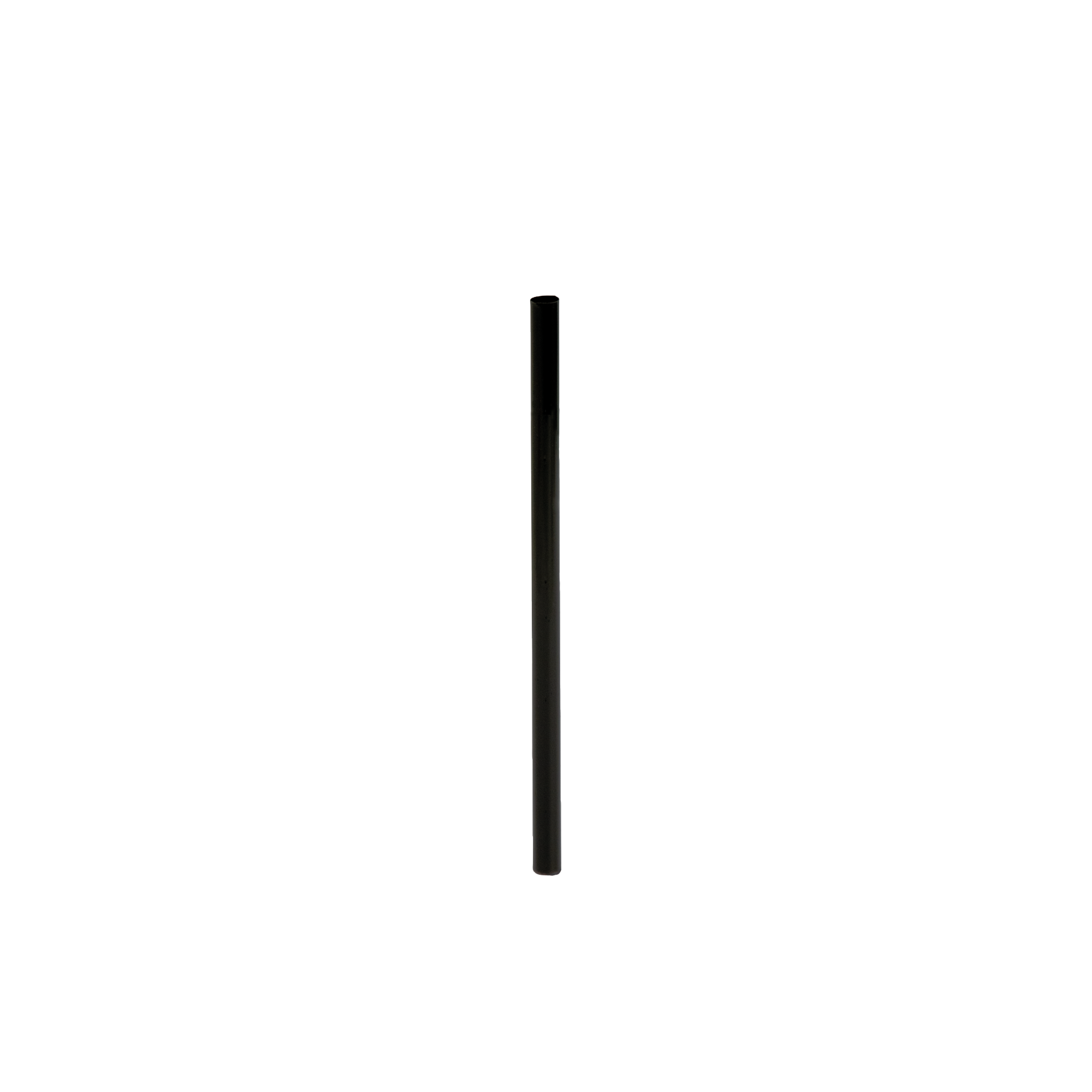 Trinkhalm | BioPot Cocktail schwarz 13,5x0,7 cm