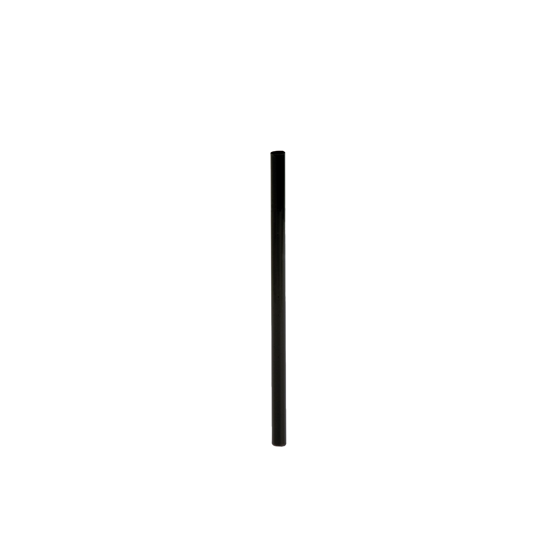 Trinkhalm | BioPot Cocktail schwarz 13,5x0,7 cm