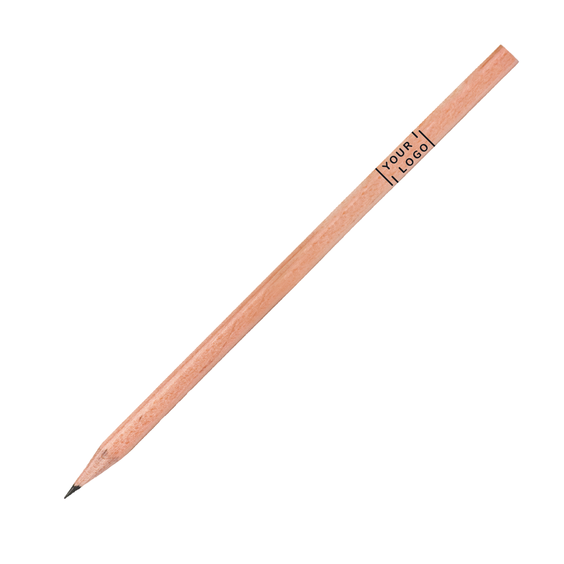 Bleistift Holz | natur oder poliert rund | 17,5 cm
