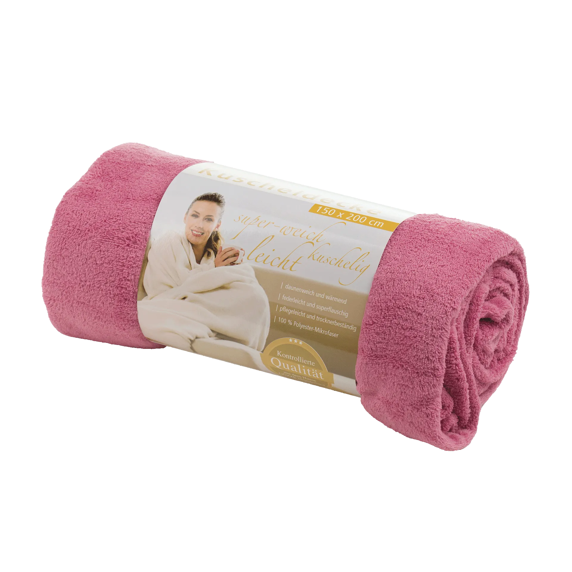 Coperta 150x200 cm | rosa antica 200gr/m²