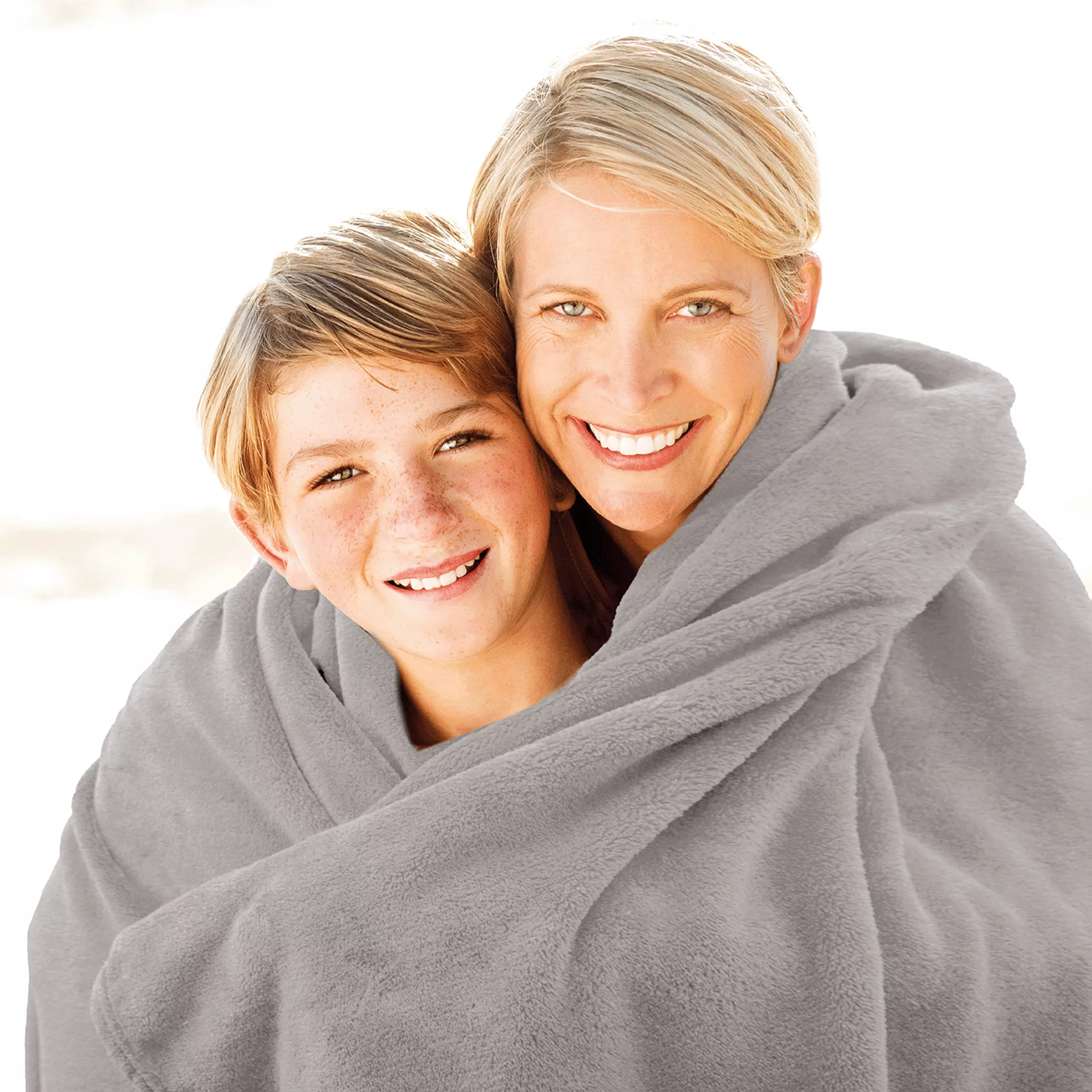 Decke Memphis 280gr/m² 150x200 silber