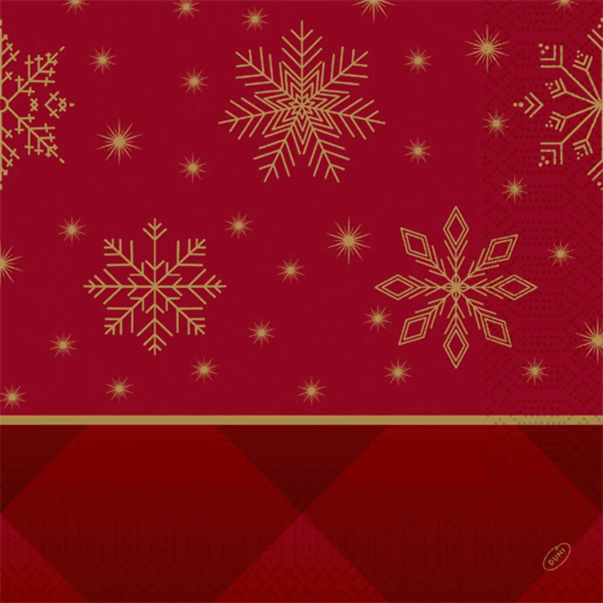 Serviette | Rhombus Zellstoff 3 lagig | bordeaux 40x40 cm