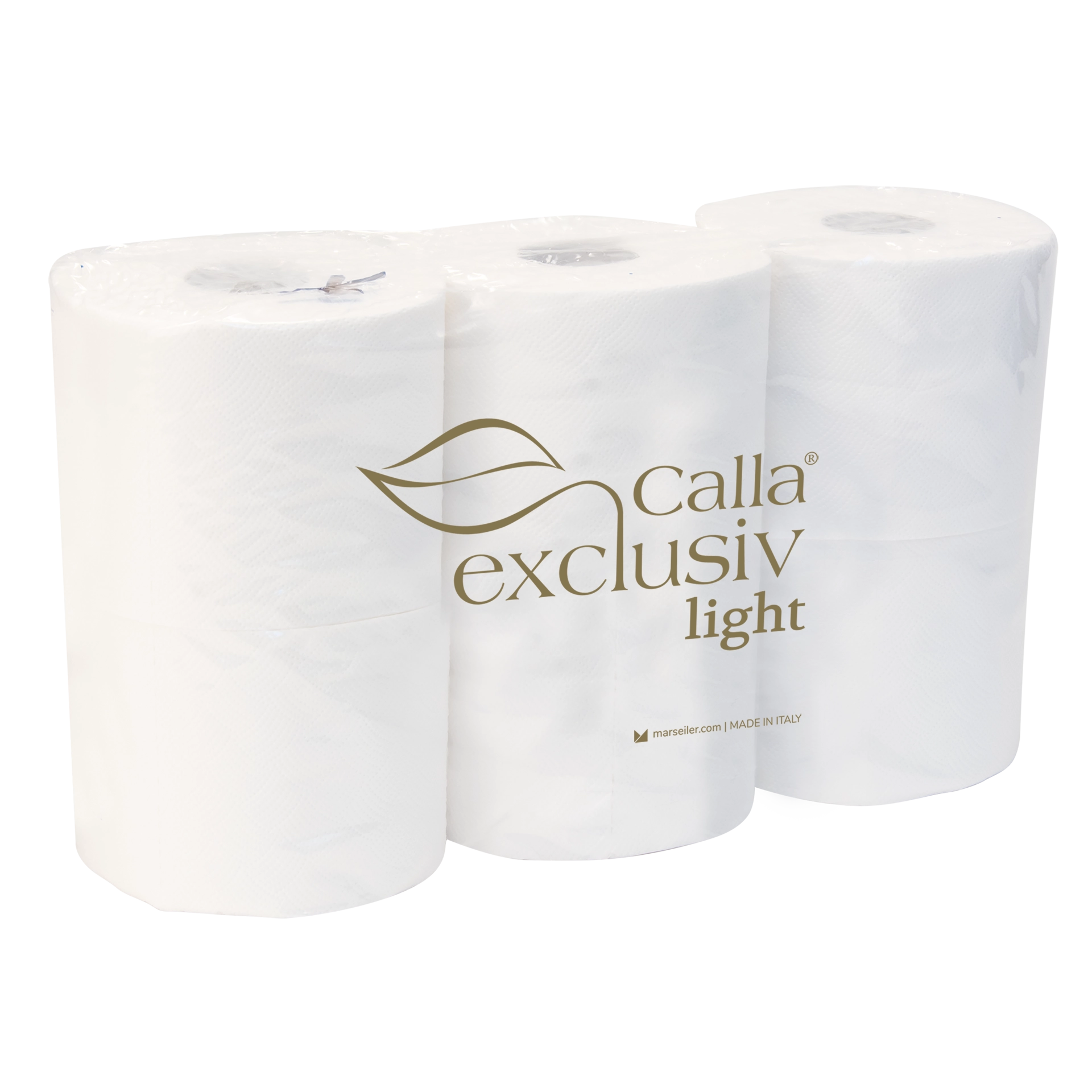 Toilettenpapier | Calla22 weiß 3lg. 250 Abrisse/12 cm