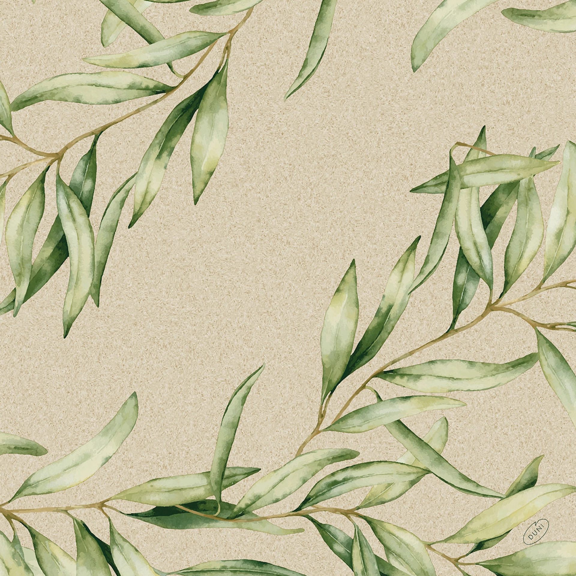 Serviette | Foliage Dunisoft 40x40 cm 