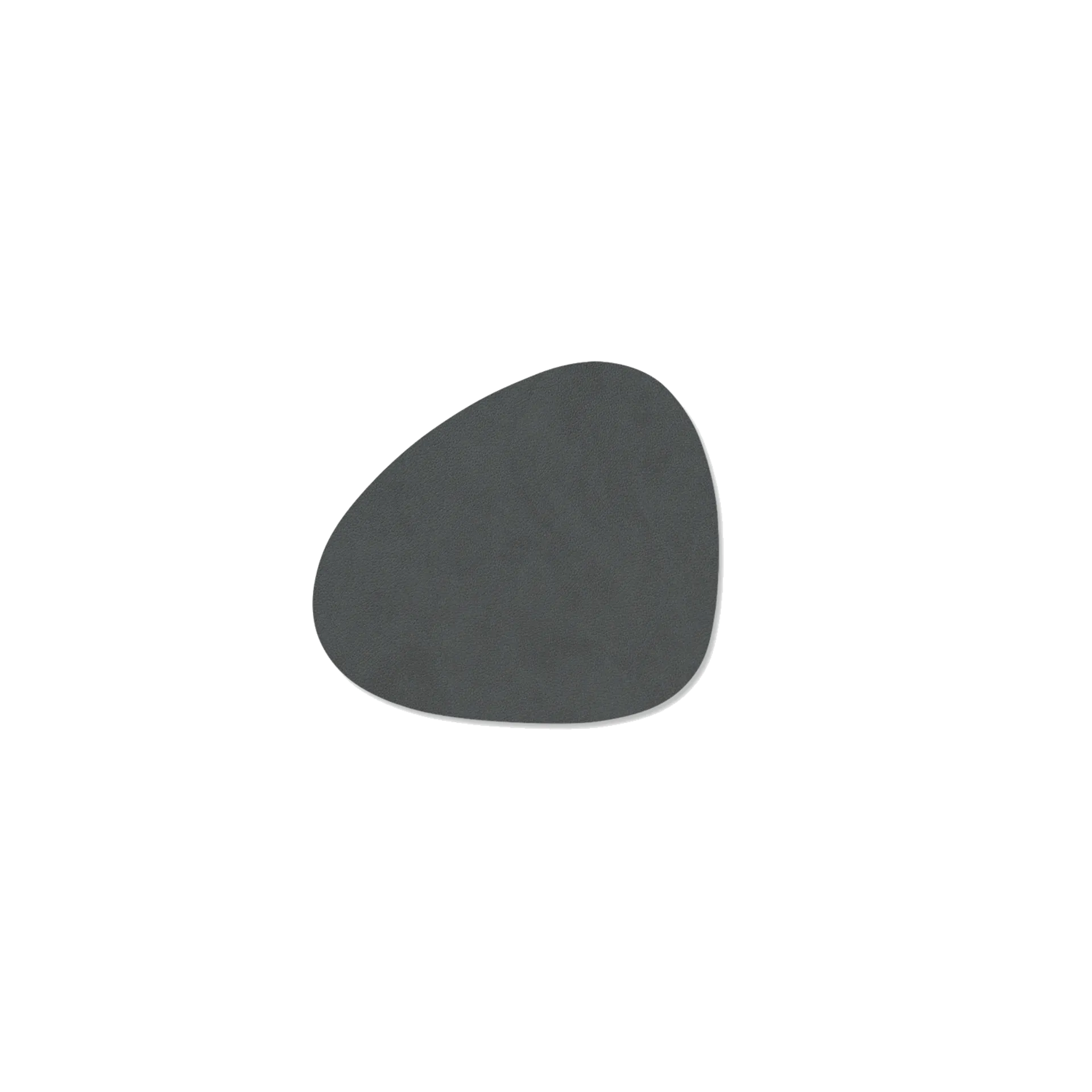 Untersetzer Nupo Curve Farbe anthrazit 11x13 cm | 1,6 mm