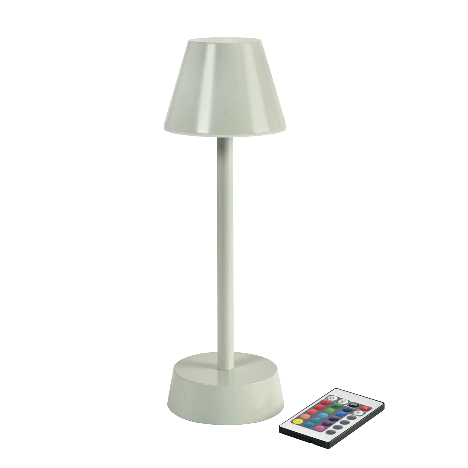 Led Lampe | Zelda Pistaziengrün h 32 cm Ø 10,3 cm