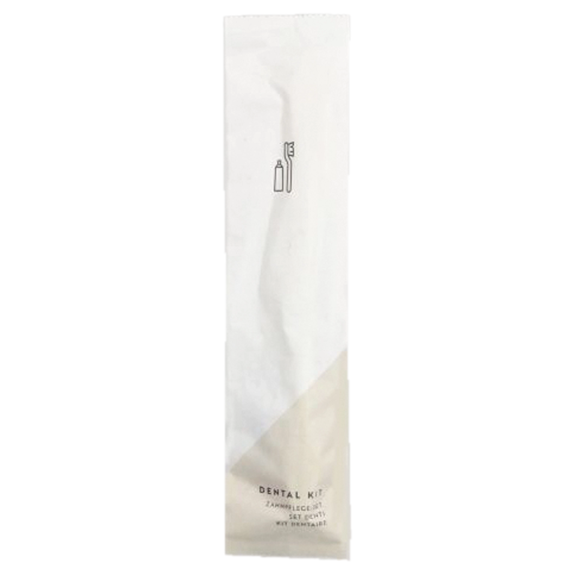 Zahnpflegeset Calla in Papierverpackung Zahnbürste Biokunststoff 35% PLA