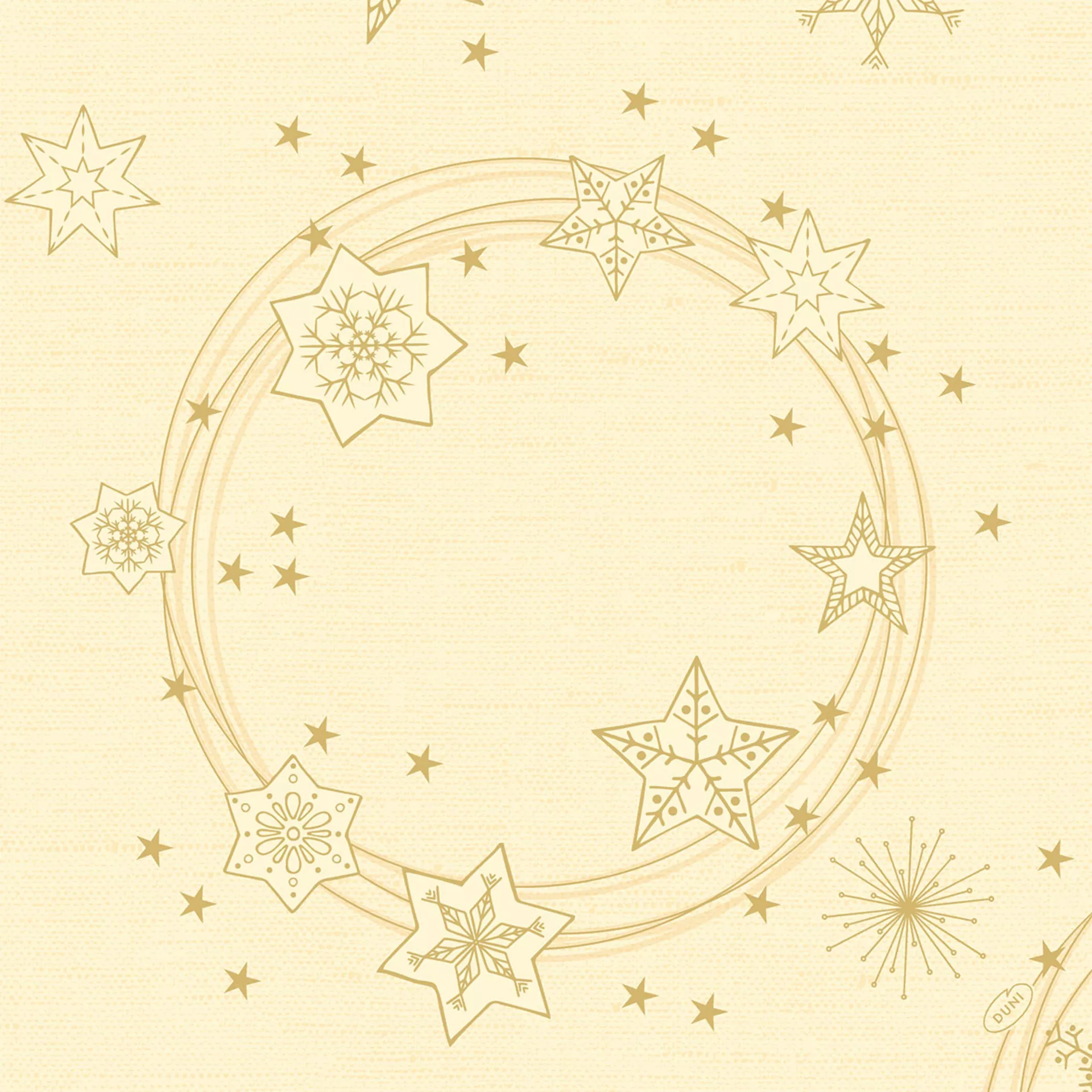 Serviette | Star Shine Dunisoft | cream 40x40 cm