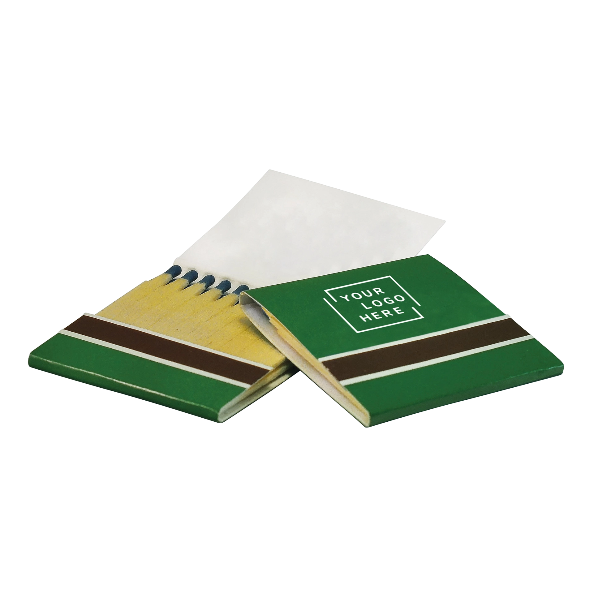 Werbezünder Briefchen | BMJ20 Skala Holz | natur 50x53x5 mm | ca. 20 Zünder