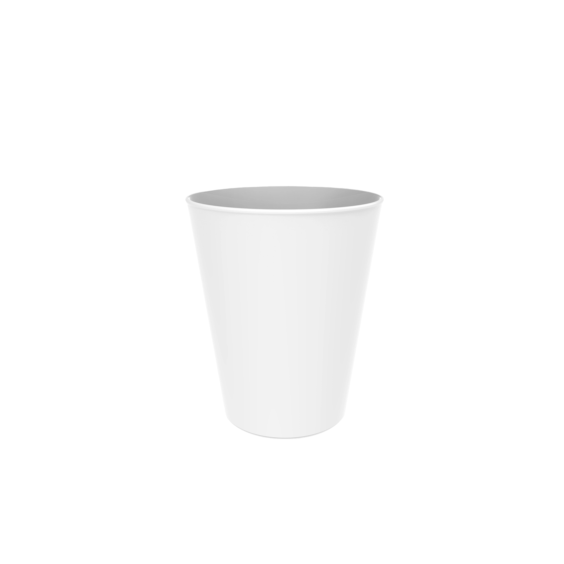 Bicchiere bagno PP Mineral | bianco 330 ml Infrangibile, 500 risciacqui