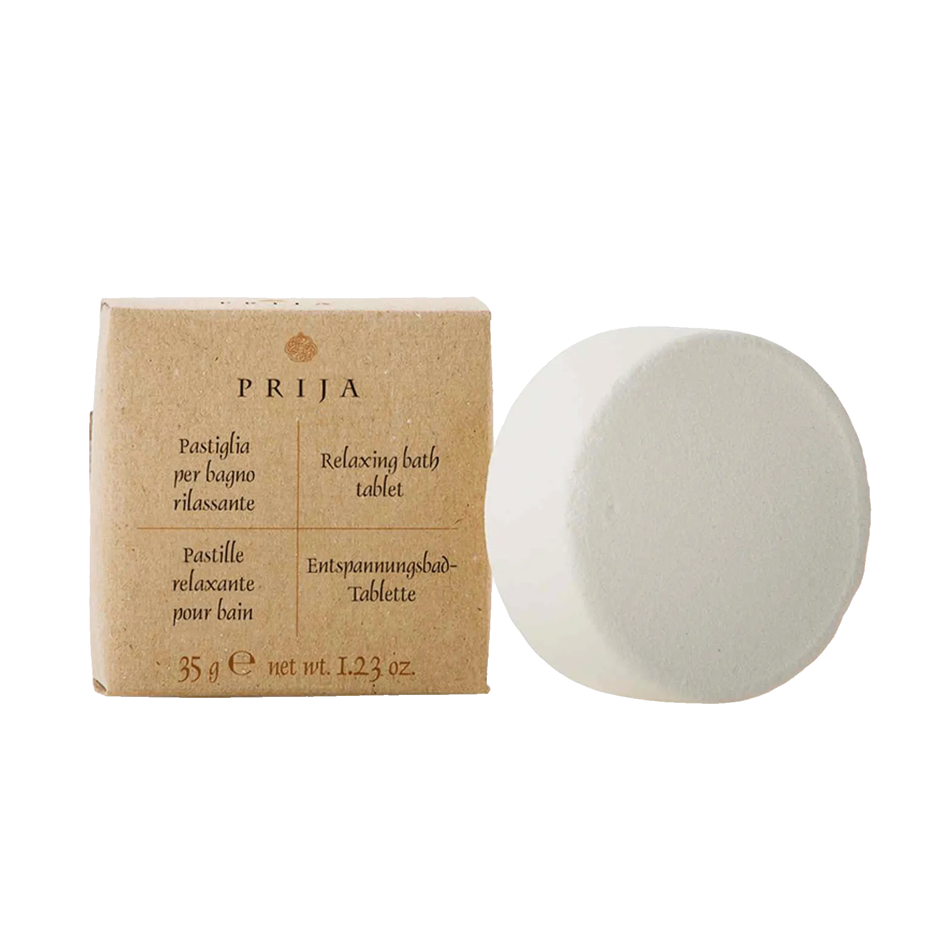 Badebrausetablette | Prija Kartonbox | 35 g 