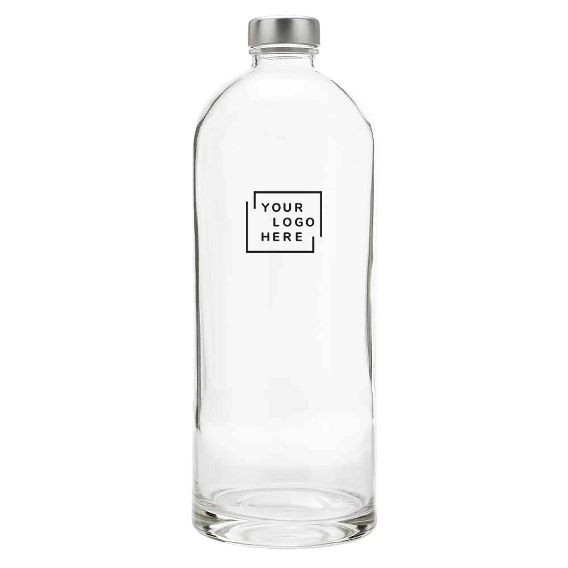 Wasserflasche | Ninfea Klarglas 100 cl. | Gewinde für Verschluss GPI33
