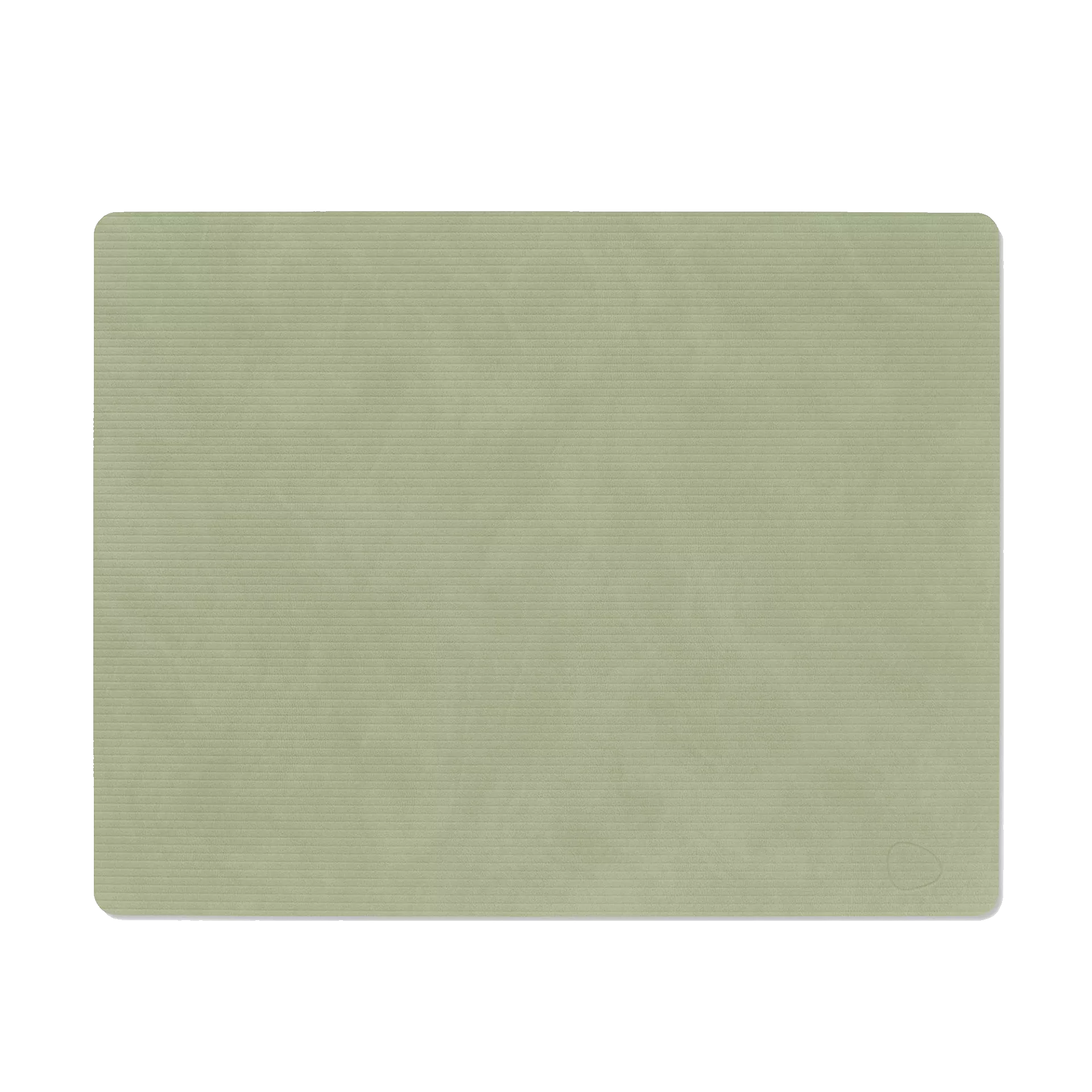 Tischset Corduroy Square Farbe olivgrün 35x45 cm | 1,6 mm