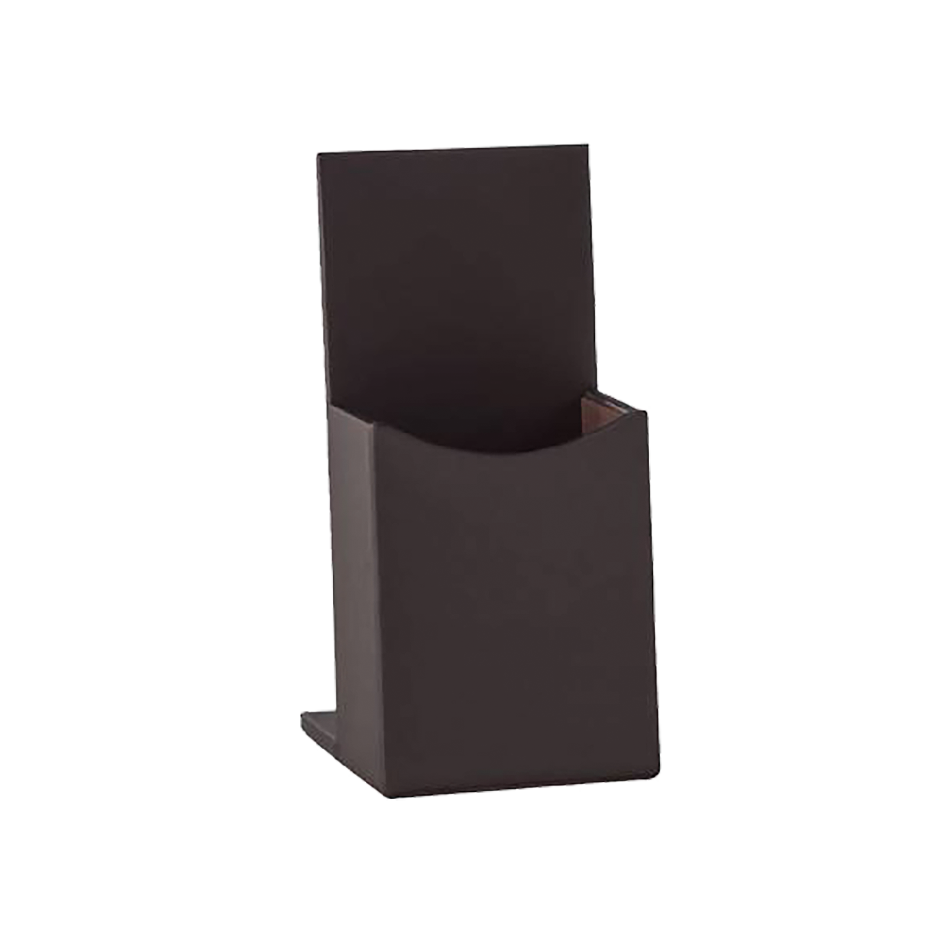 Ständer für Fernbedienung  | La Carte Holz | Ecoleder 4 PASS Farben 8x8x h 17 cm