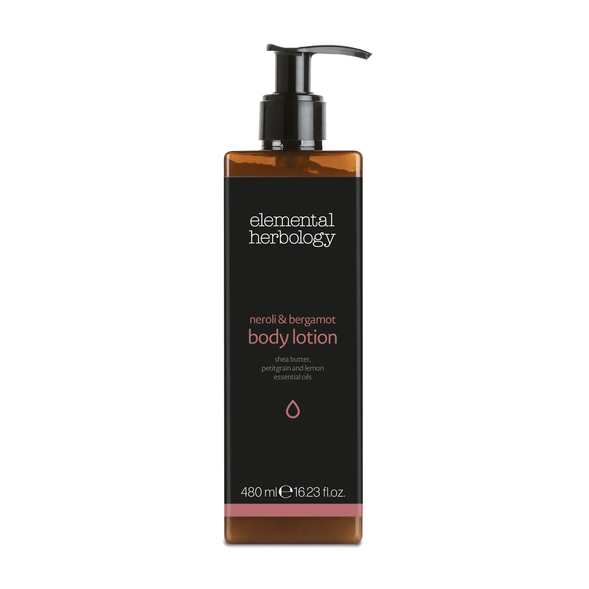 Bodylotion | Elemental Herbology neroli e bergamotto flacone | 480 ml