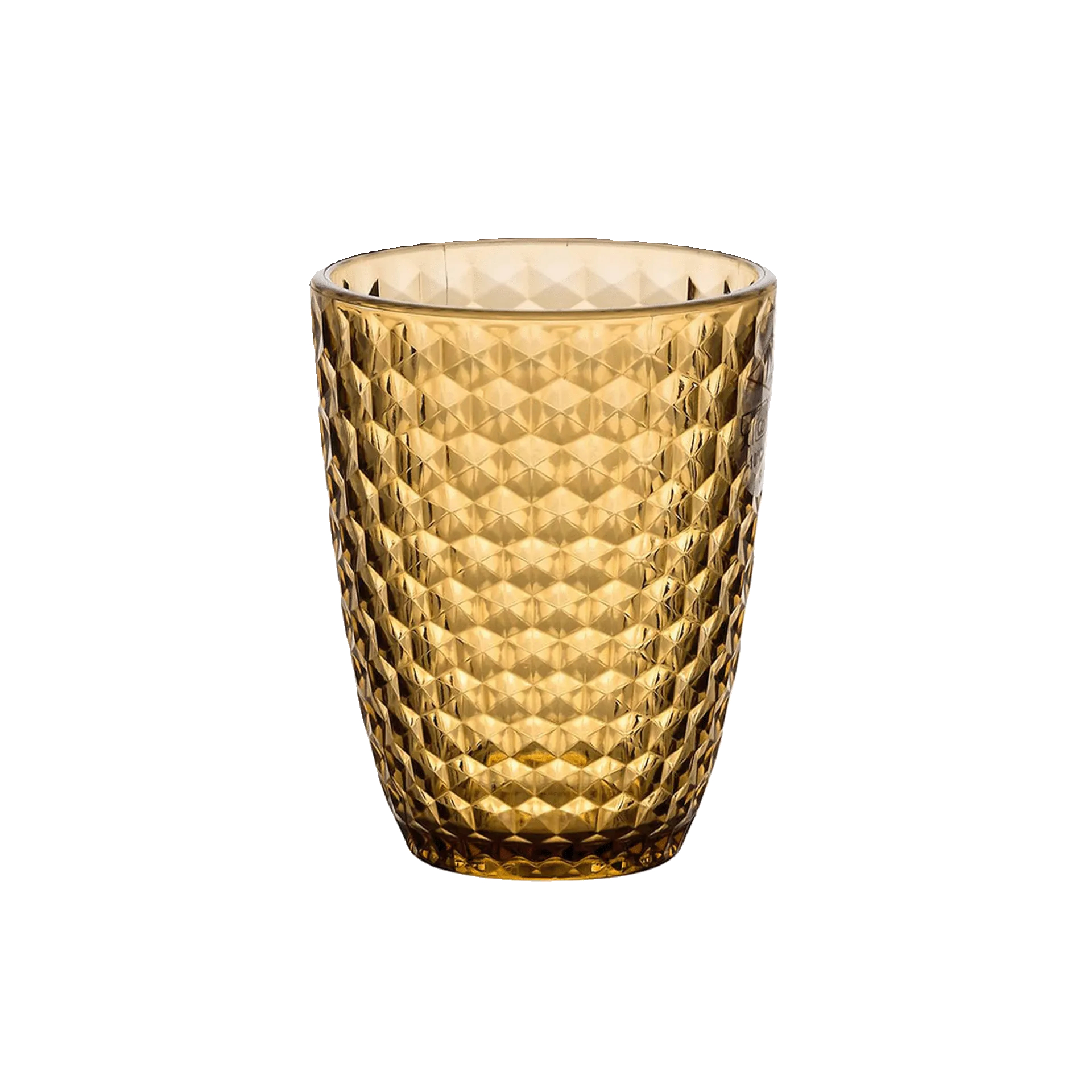 Wellnessbecher SAN Diamond 36 cl. Ø 8,5 cm h 10,5 cm Bernstein