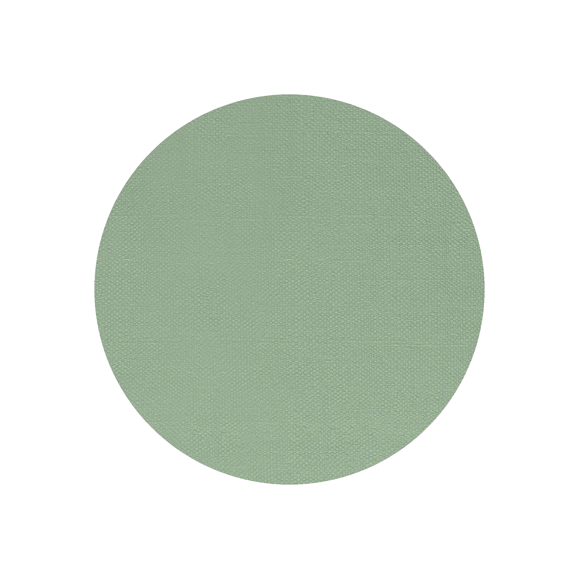 Tischset rund Juta Farbe Salbei Ø 32 cm
