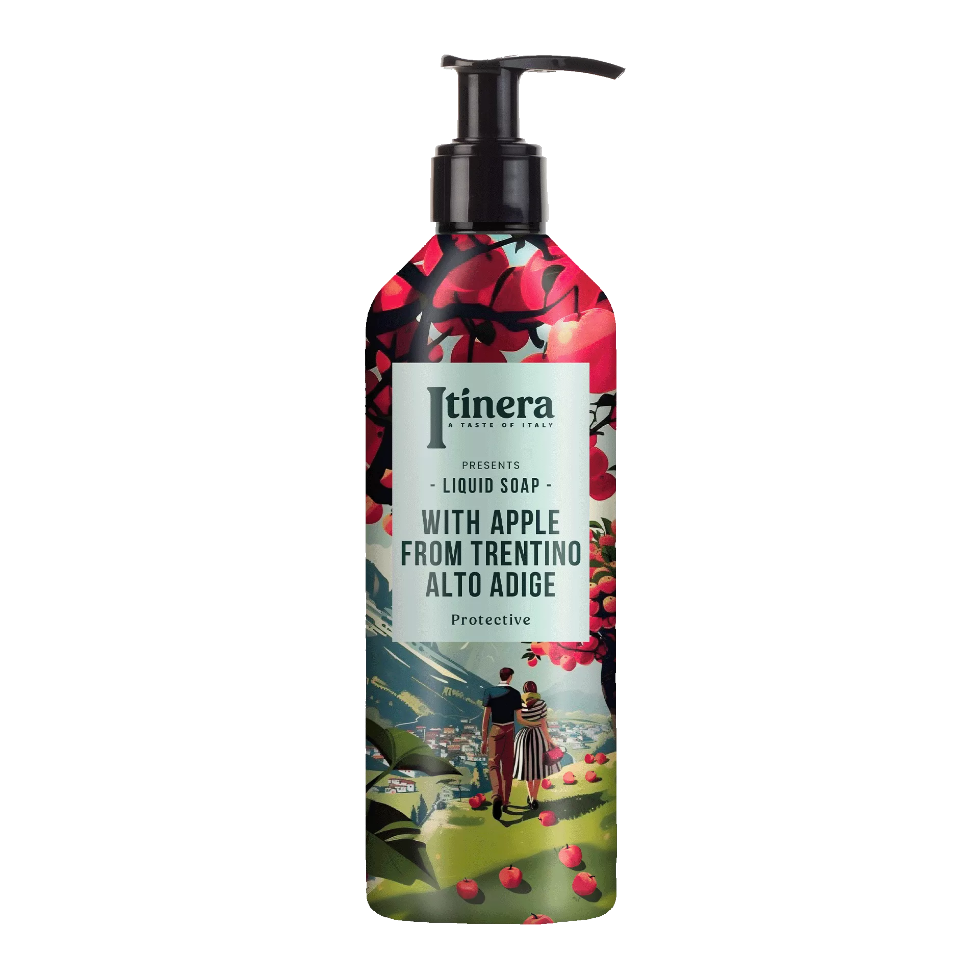 Handseife | Itinera Apfel aus Südtirol Flacon | 370 ml