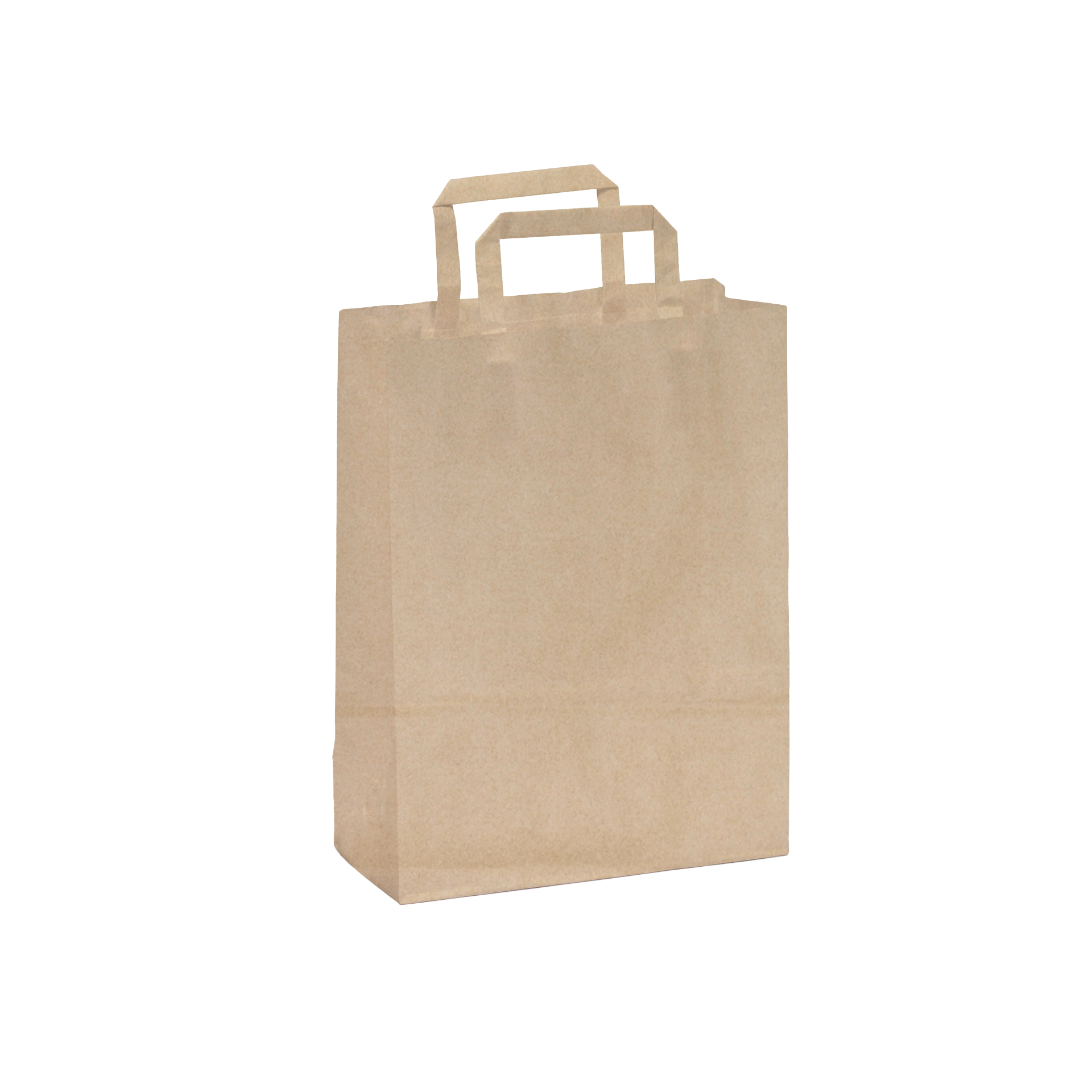 Shopper | Lunch Papier avana recycelt 22x10x h 29 cm | 80 g/m² 